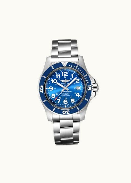 Breitling Superocean II 44 Stainless Steel / Blue / Mariner Blue / Bracelet