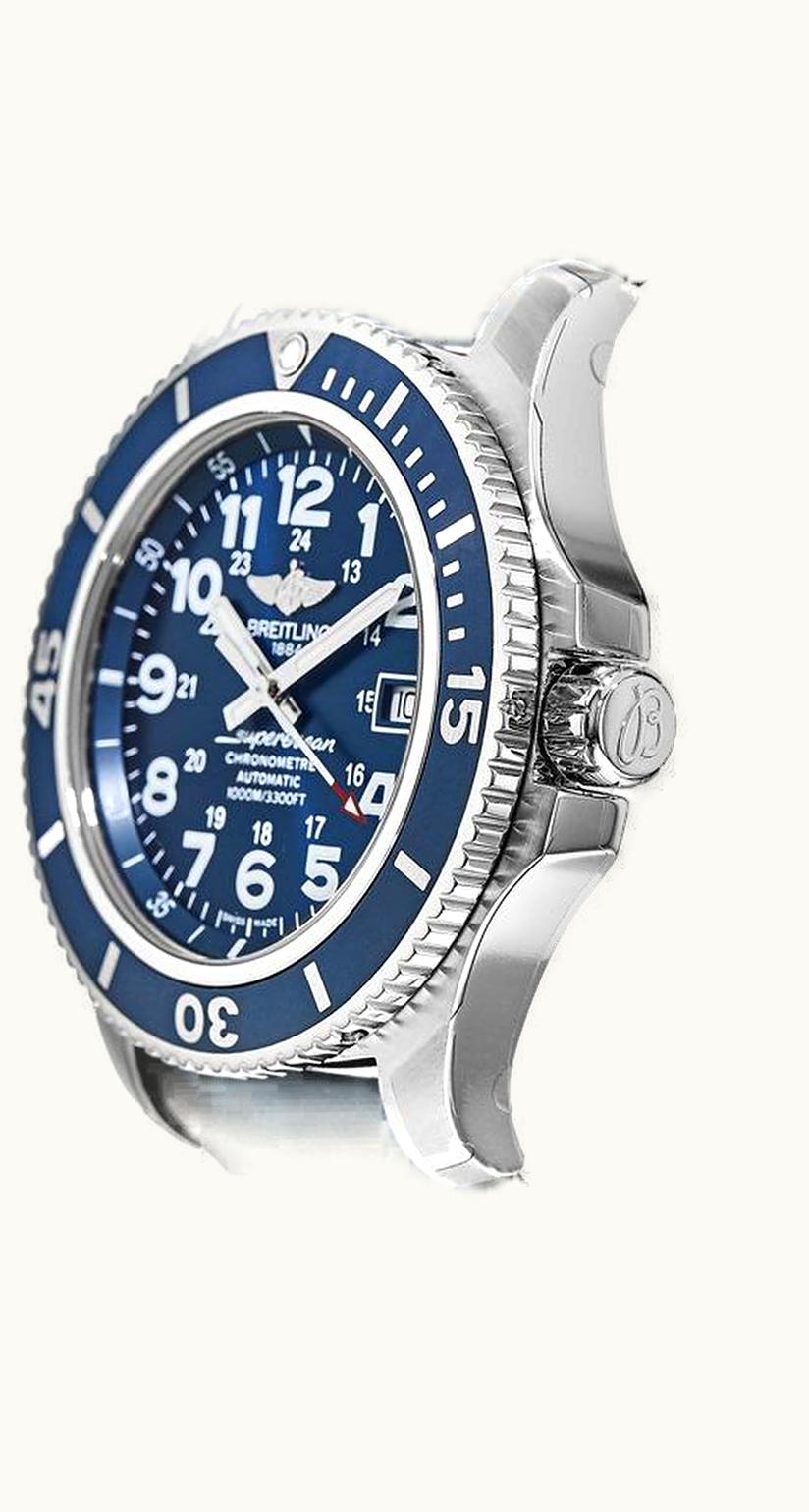 Breitling Superocean II 44 Stainless Steel / Blue / Mariner Blue / Rubber