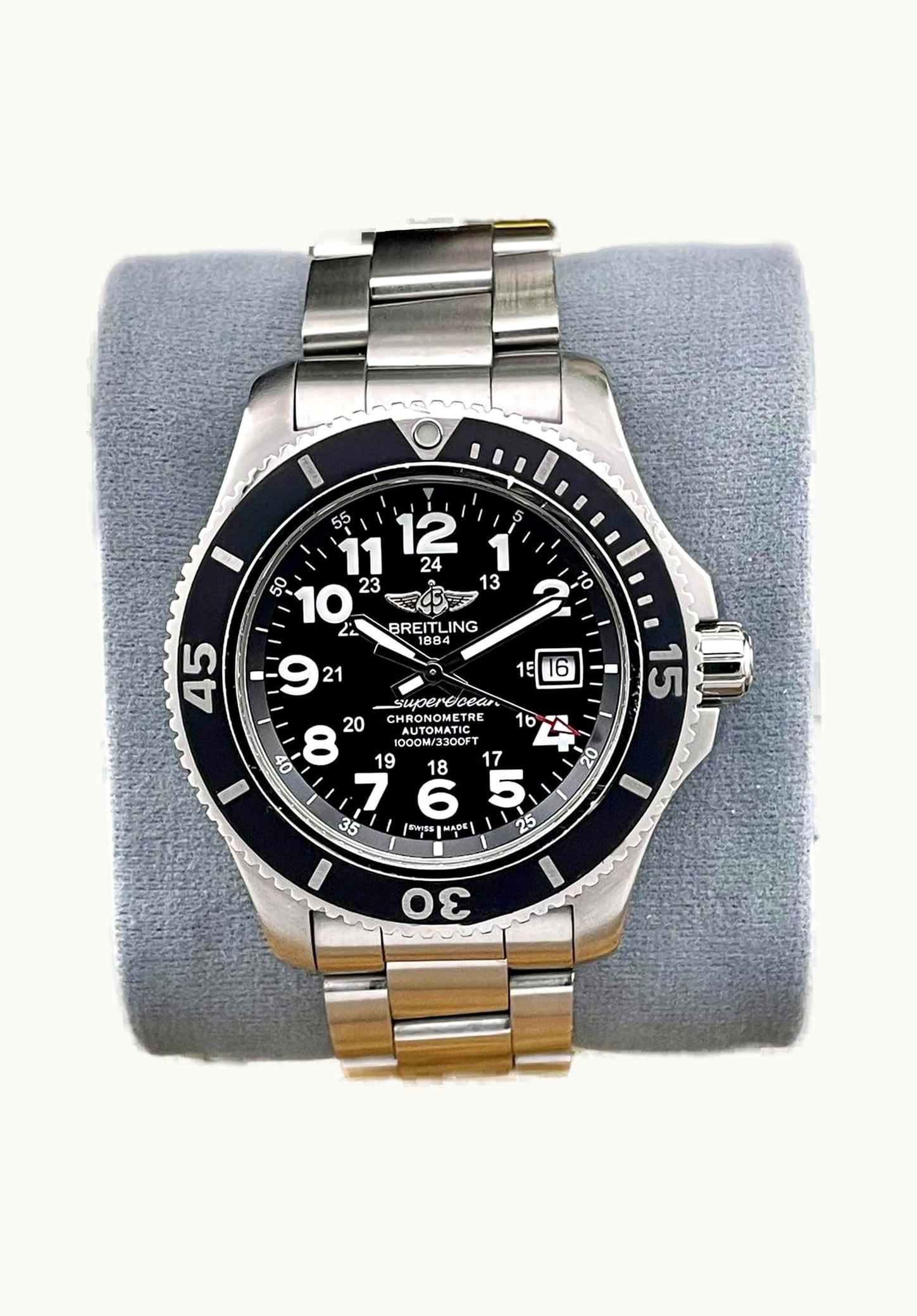 Breitling Superocean II 42 Stainless Steel / Black / Japan Special Edition