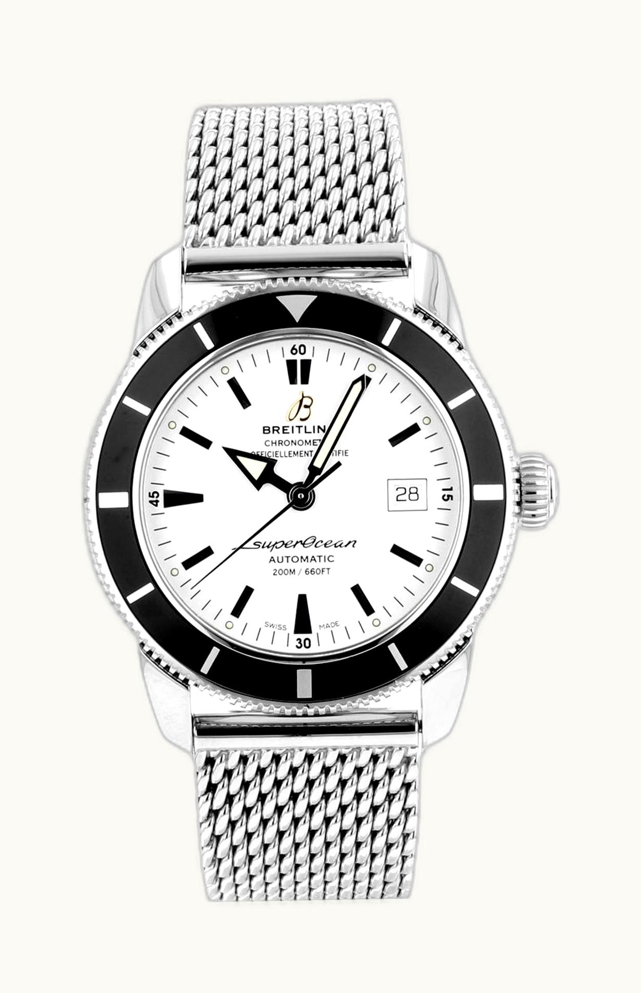 Breitling Superocean 42 Stainless Steel / White / Japan