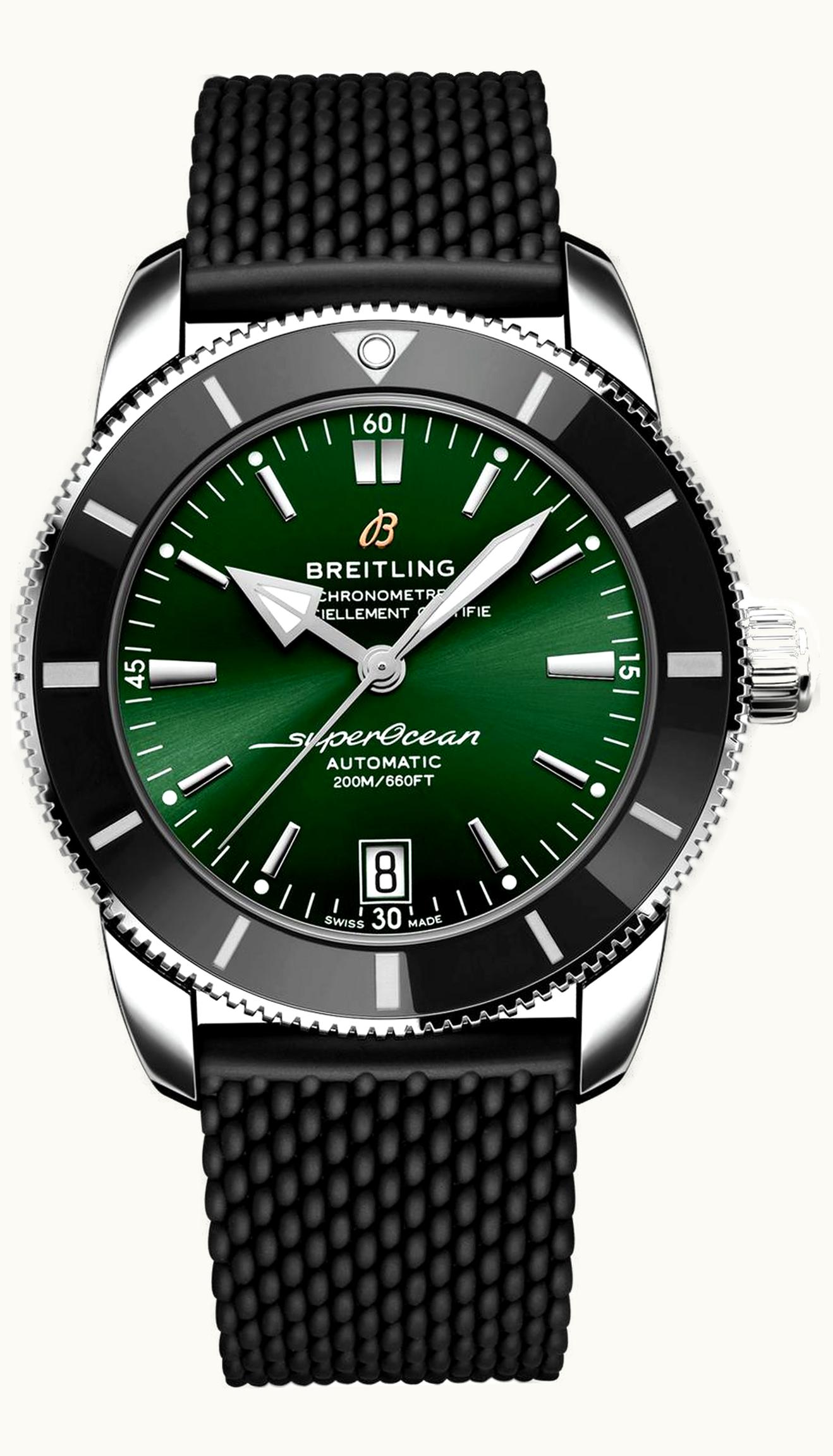 Breitling Superocean Heritage II B20 Automatic 42 Stainless Steel / Red Gold / Blue / Rubber