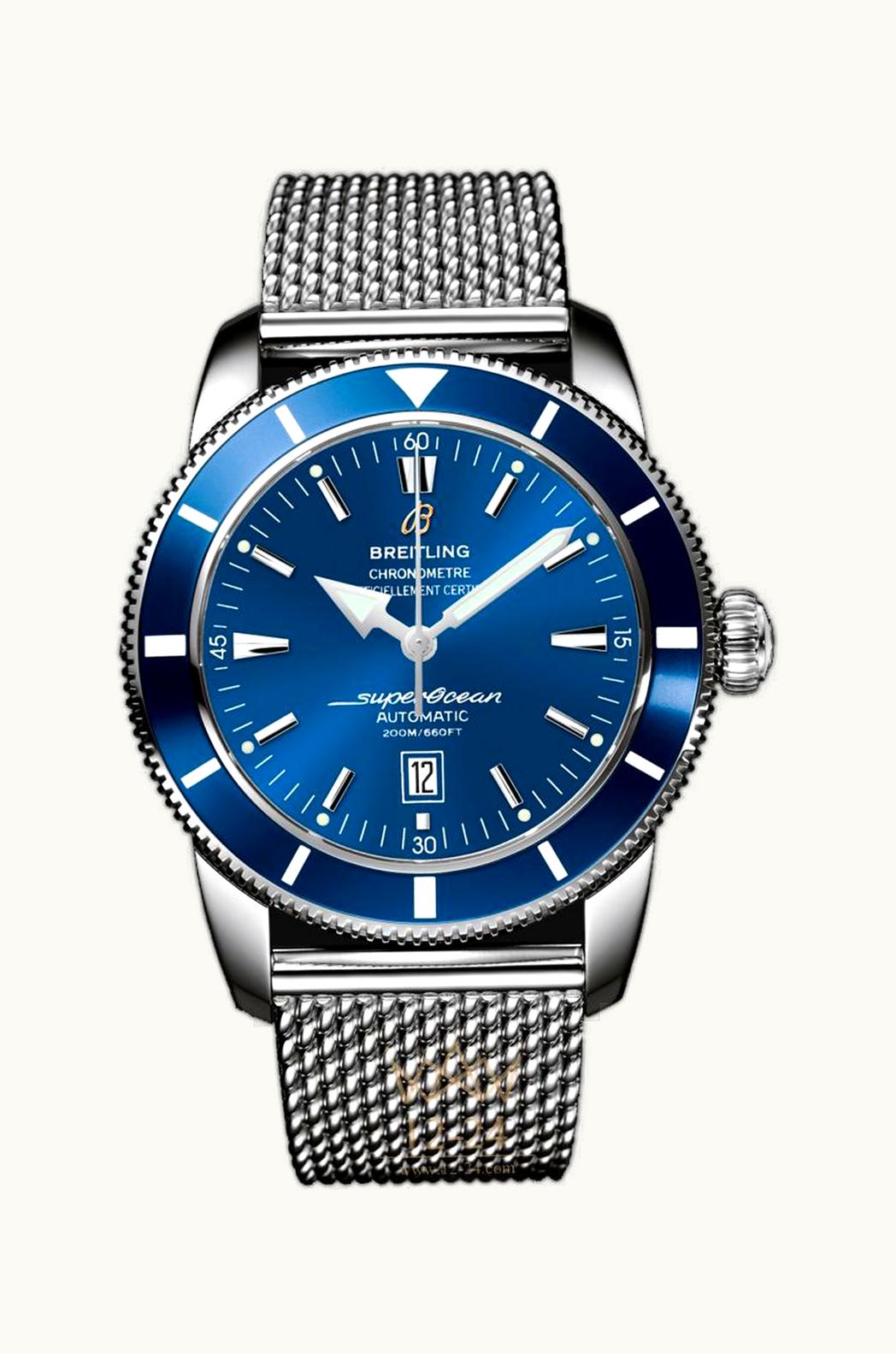 Breitling Superocean Heritage 46 Stainless Steel / Blue / Blue /