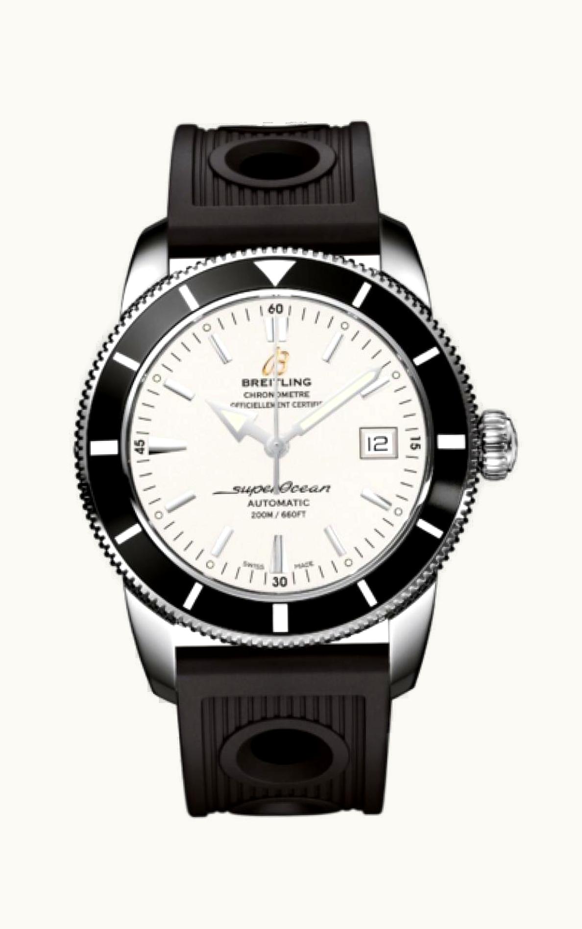 Breitling Superocean Heritage 42 Stainless Steel / Black / Volcano Black / Rubber