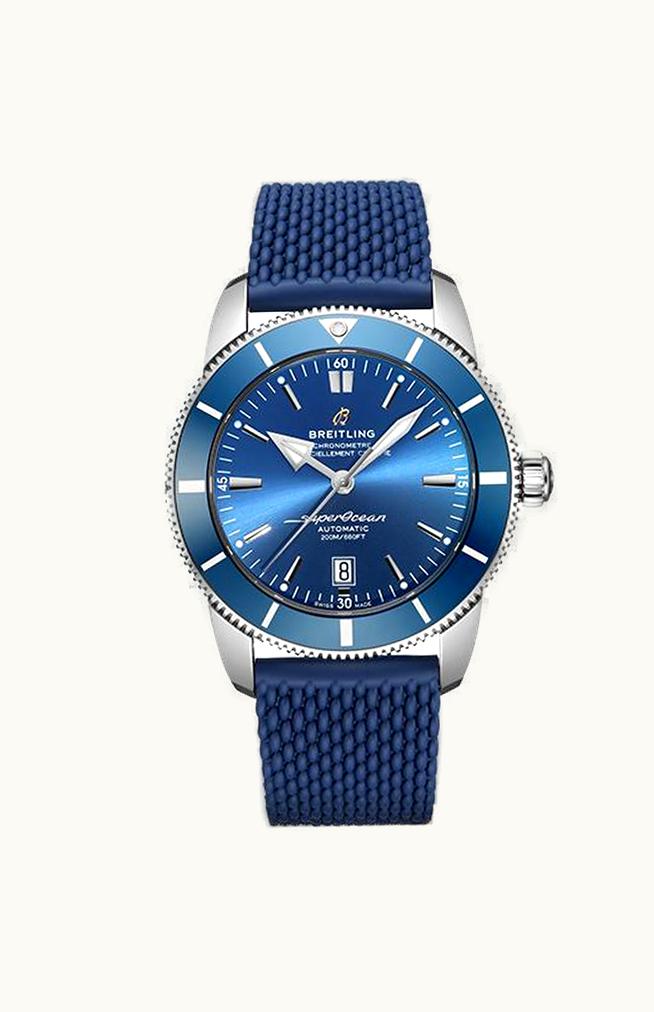 Breitling Superocean Heritage II 46 Stainless Steel / Blue / Blue / Aero Classic