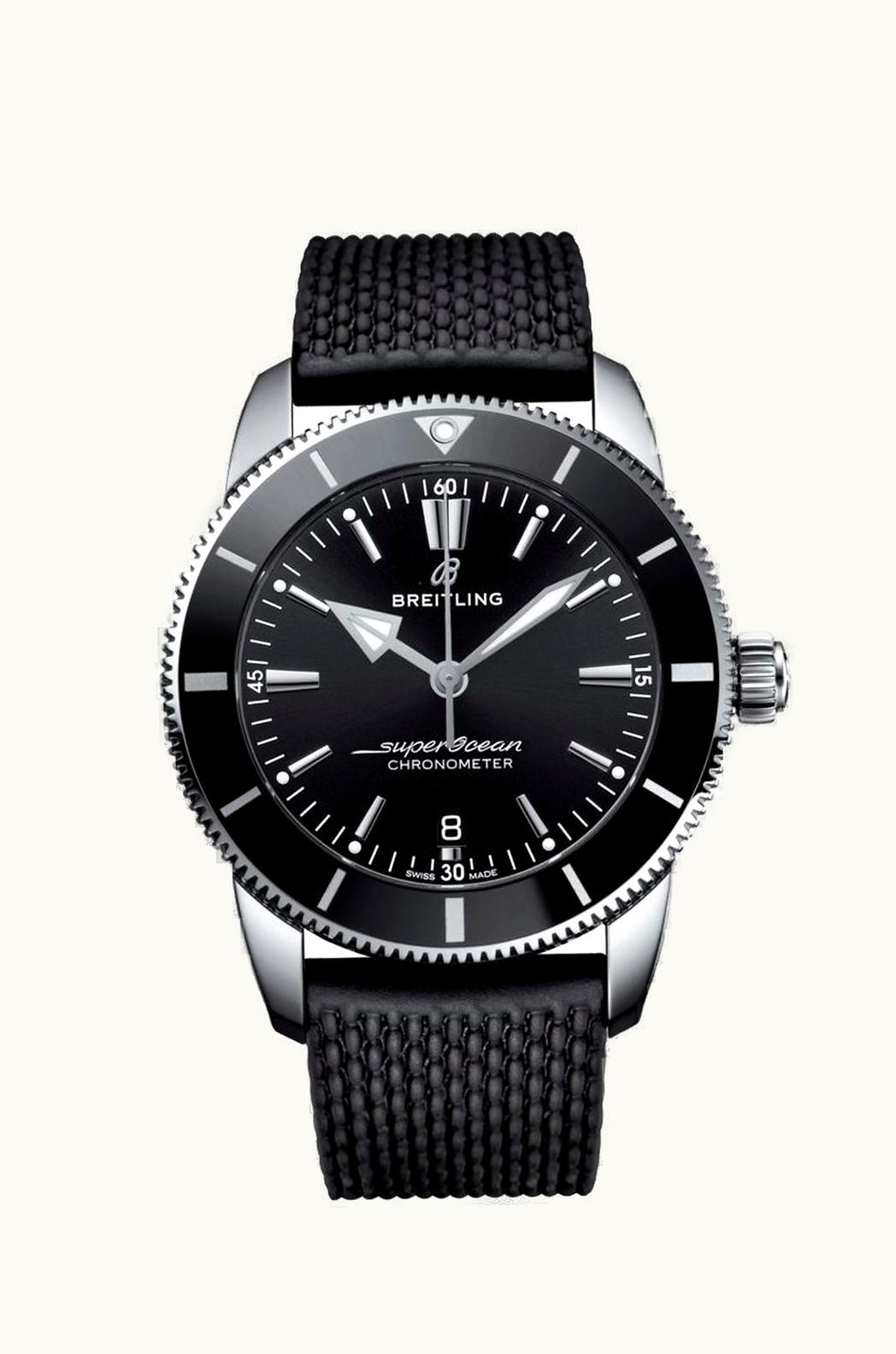 Breitling Superocean Heritage II B20 Automatic 44 Stainless Steel / Black / Rubber / Folding