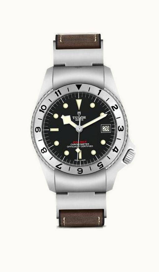 Breitling Superocean Heritage II 42 Stainless Steel / Black / Black / Croco / Pin