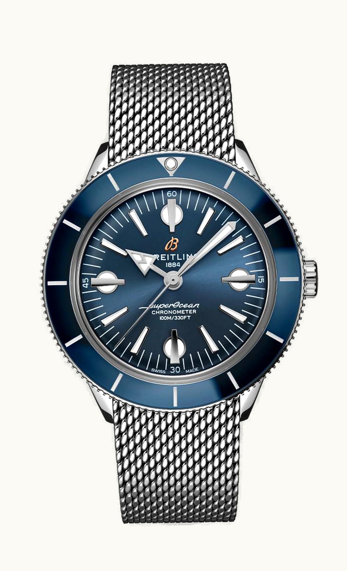 Breitling Superocean Heritage II 46 Stainless Steel / Bronze / Bronze / Milanese