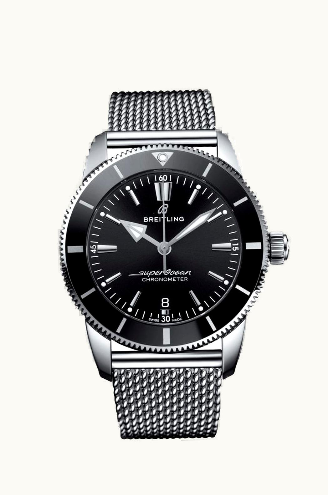 Breitling Superocean Heritage II B20 Automatic 44 Stainless Steel / Black / Bracelet