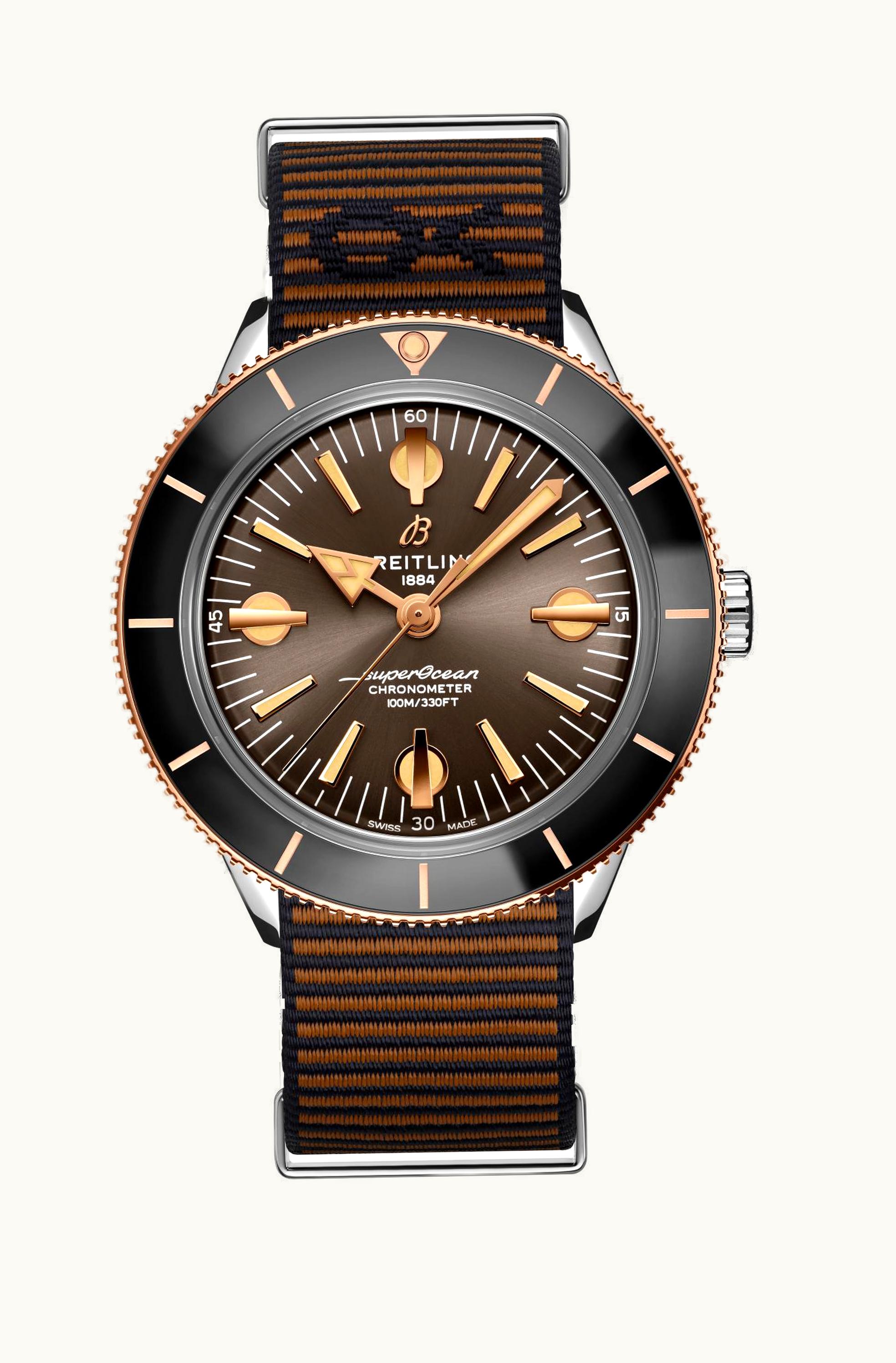 Breitling Superocean Heritage '57 Stainless Steel / Red Gold / Outerknown