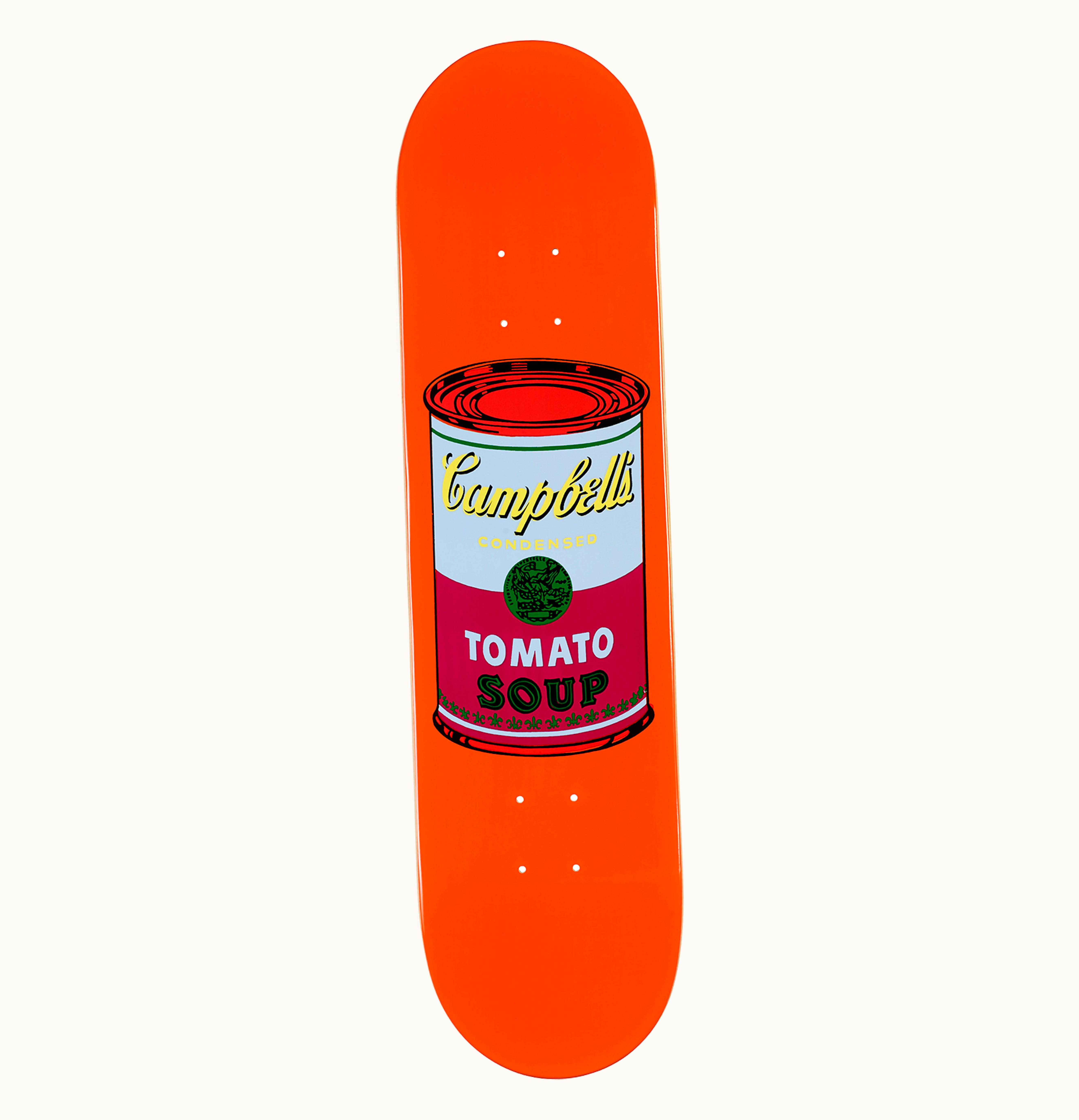 The Skateroom The Skateroom Andy Warhol Color Campbells Soup Purple Skate Deck Orange