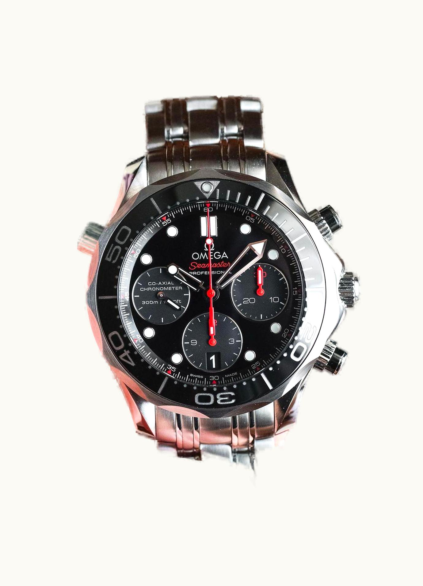 Breitling Transocean Day & Date Stainless Steel / Silver / Croco / Folding