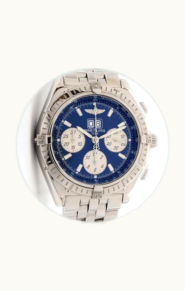 Breitling Starliner 2008 Blue / Diamond / Bracelet