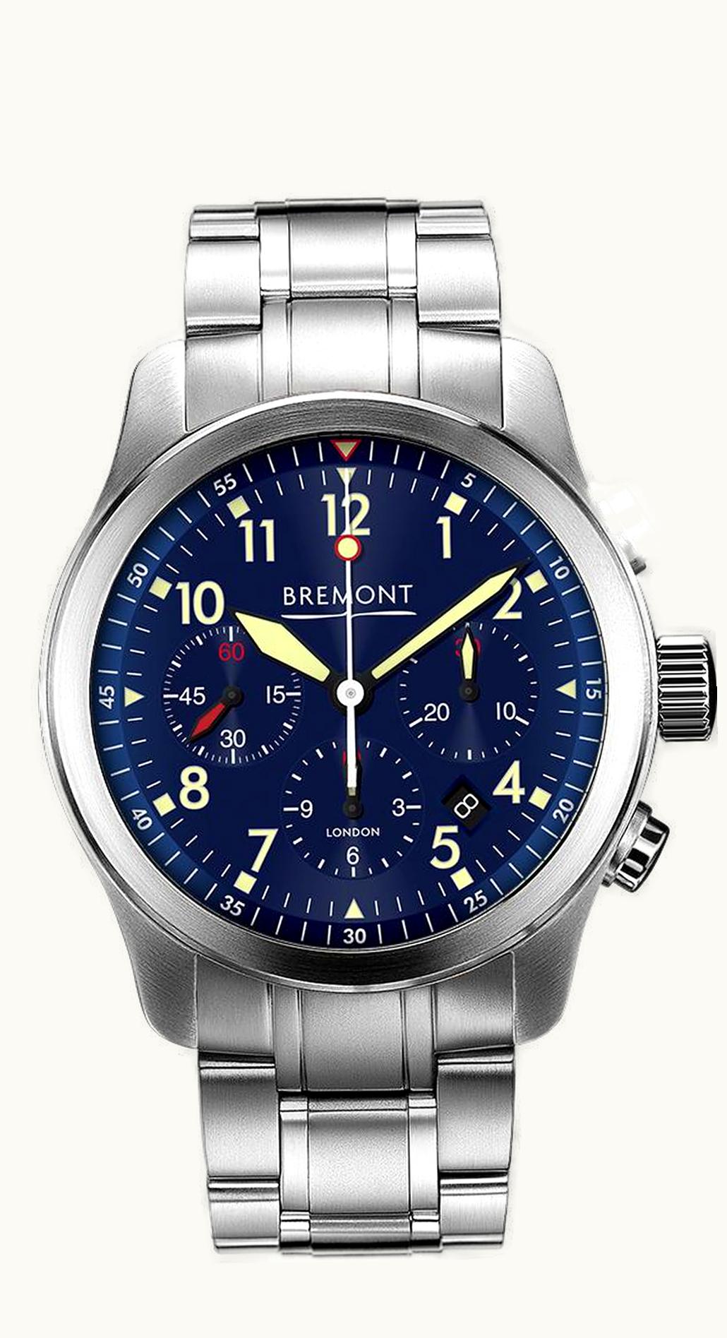 Bremont ALT1-P Pilot Blue Bracelet