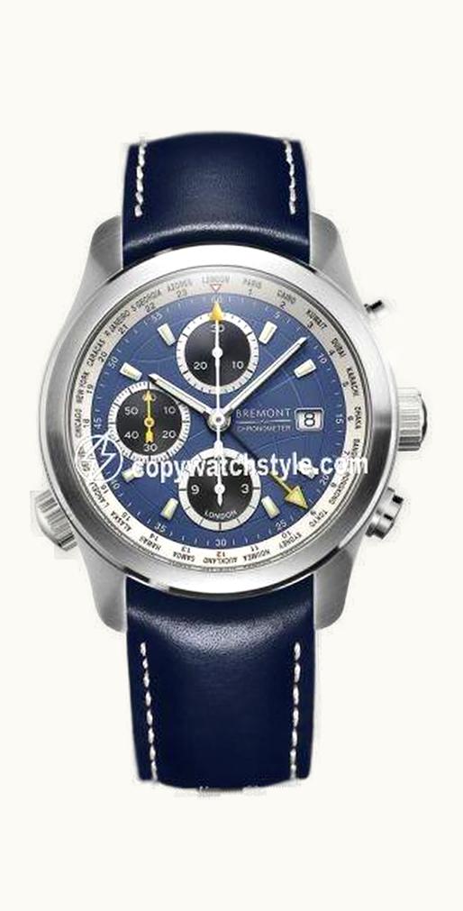 Bremont ALT1-WT Worldtimer Blue