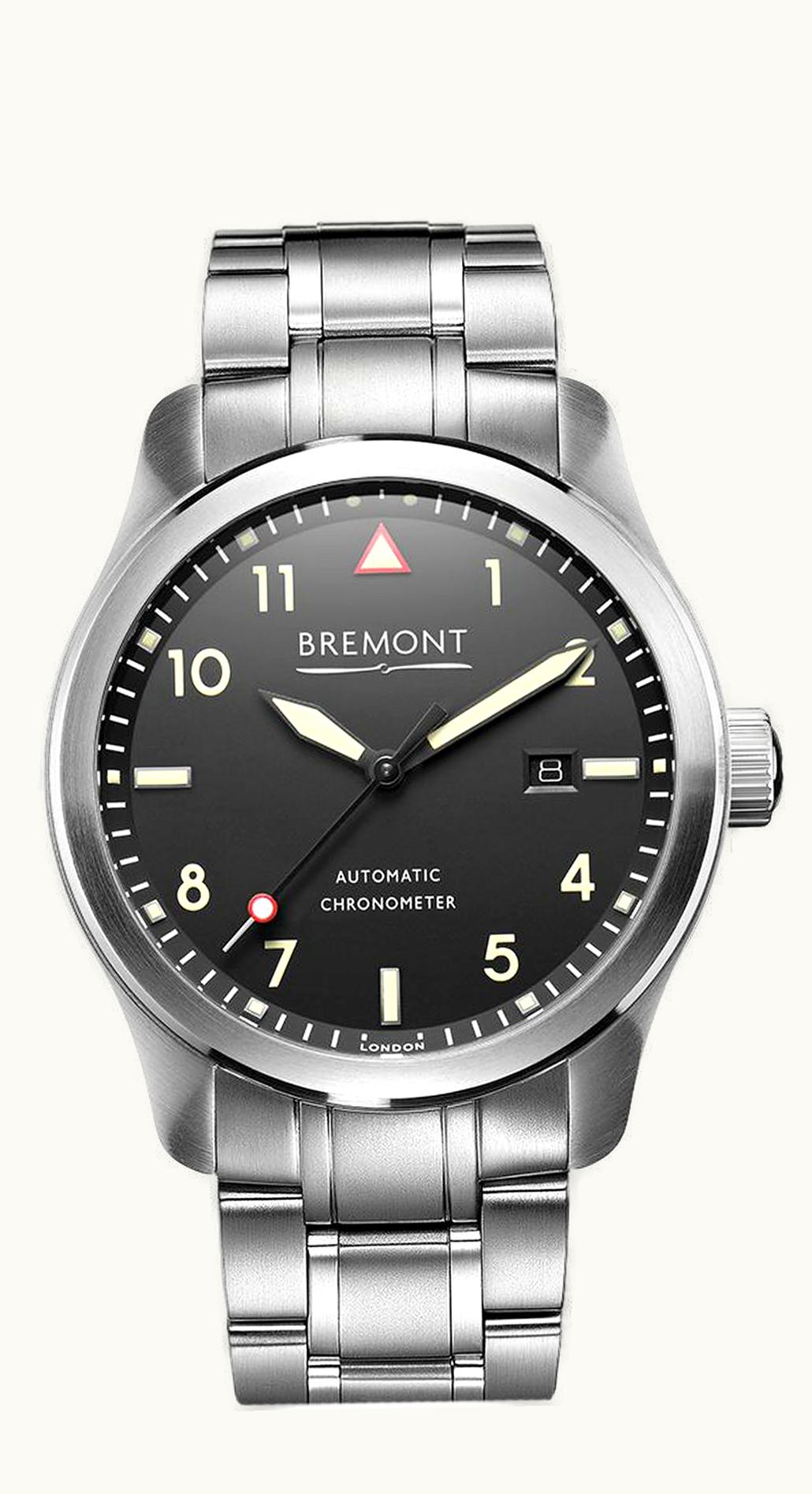 Bremont Solo 43 Black Bracelet