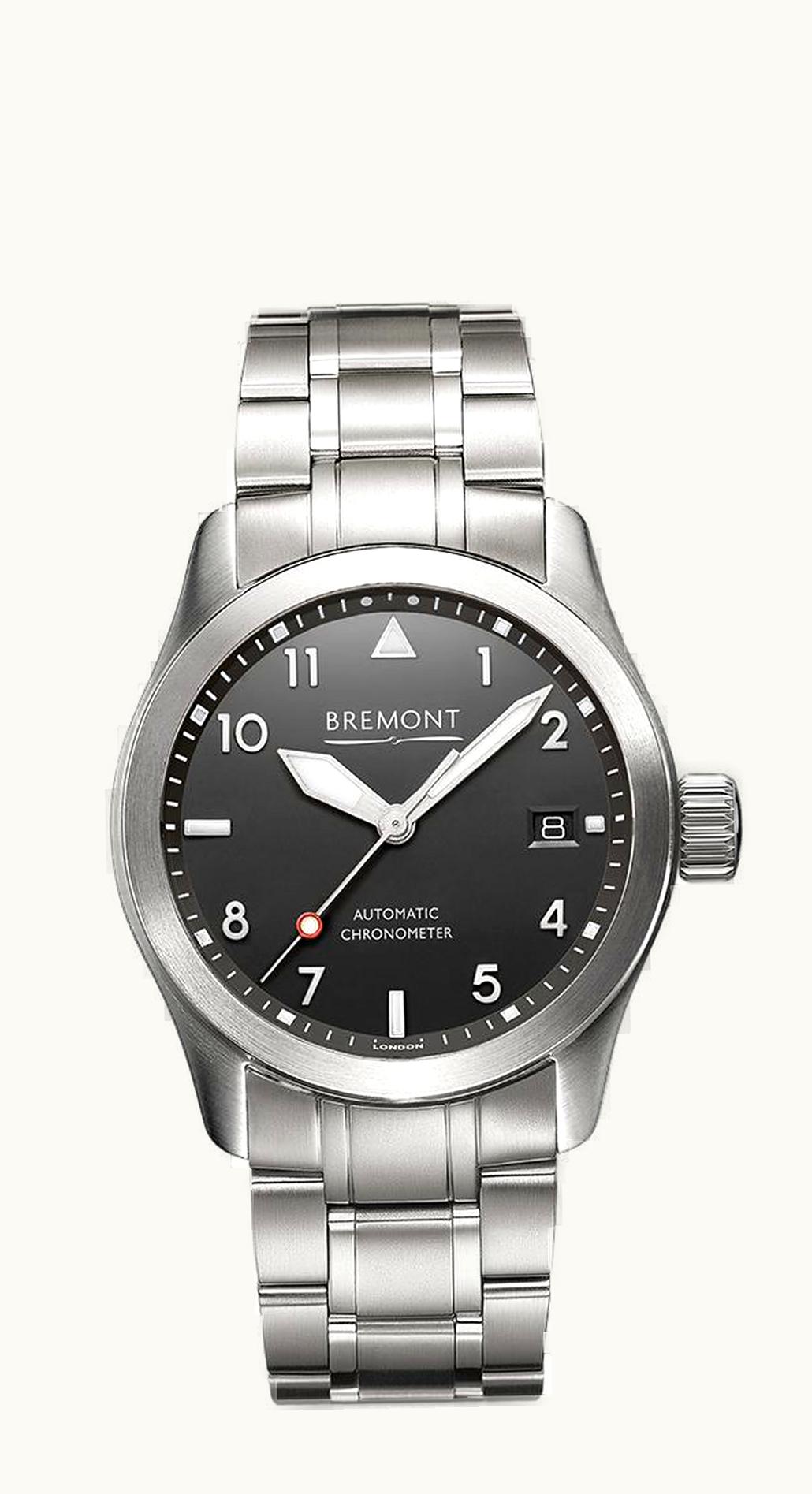 Bremont Solo 37 Black Bracelet