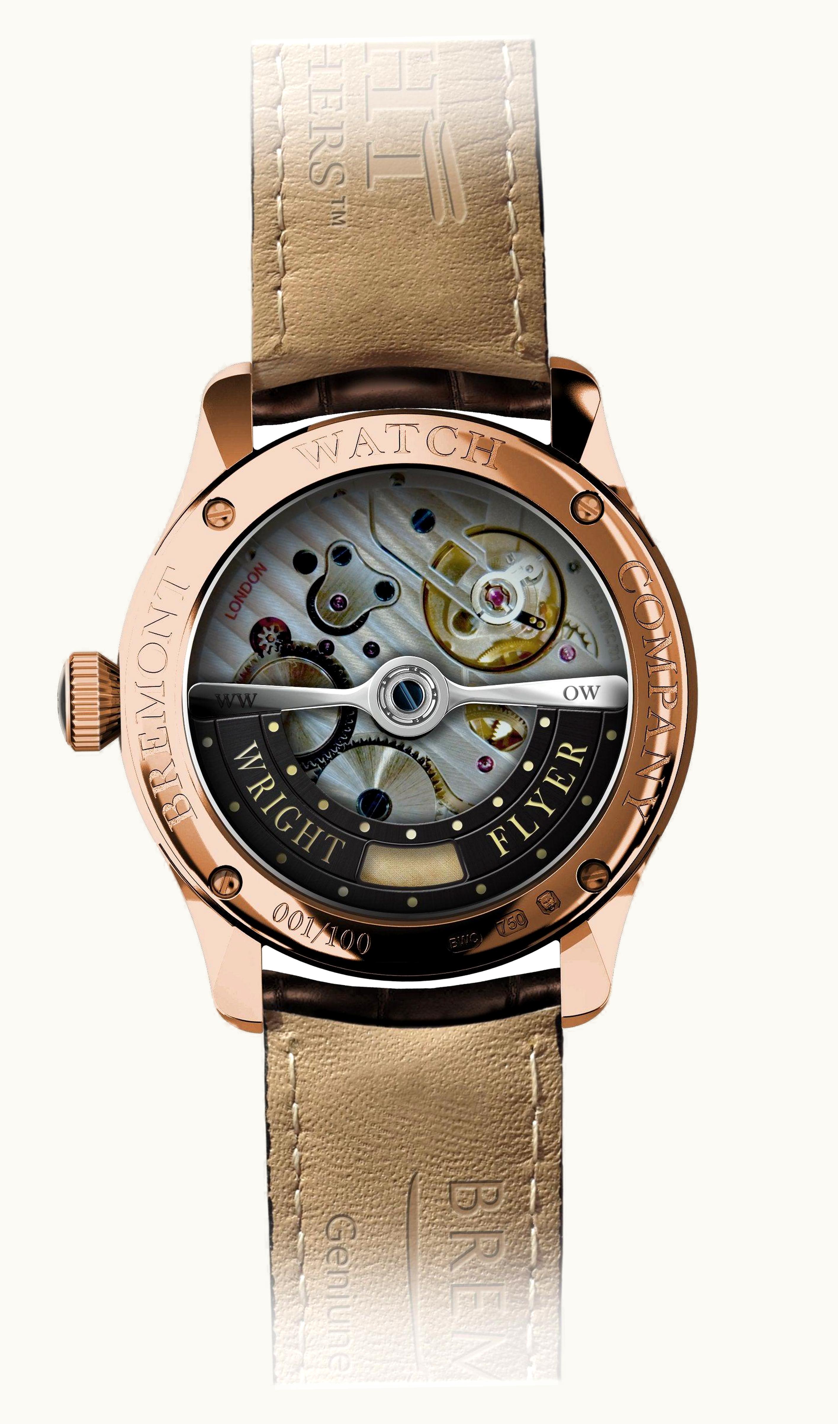 Bremont Wright Flyer Rose Gold