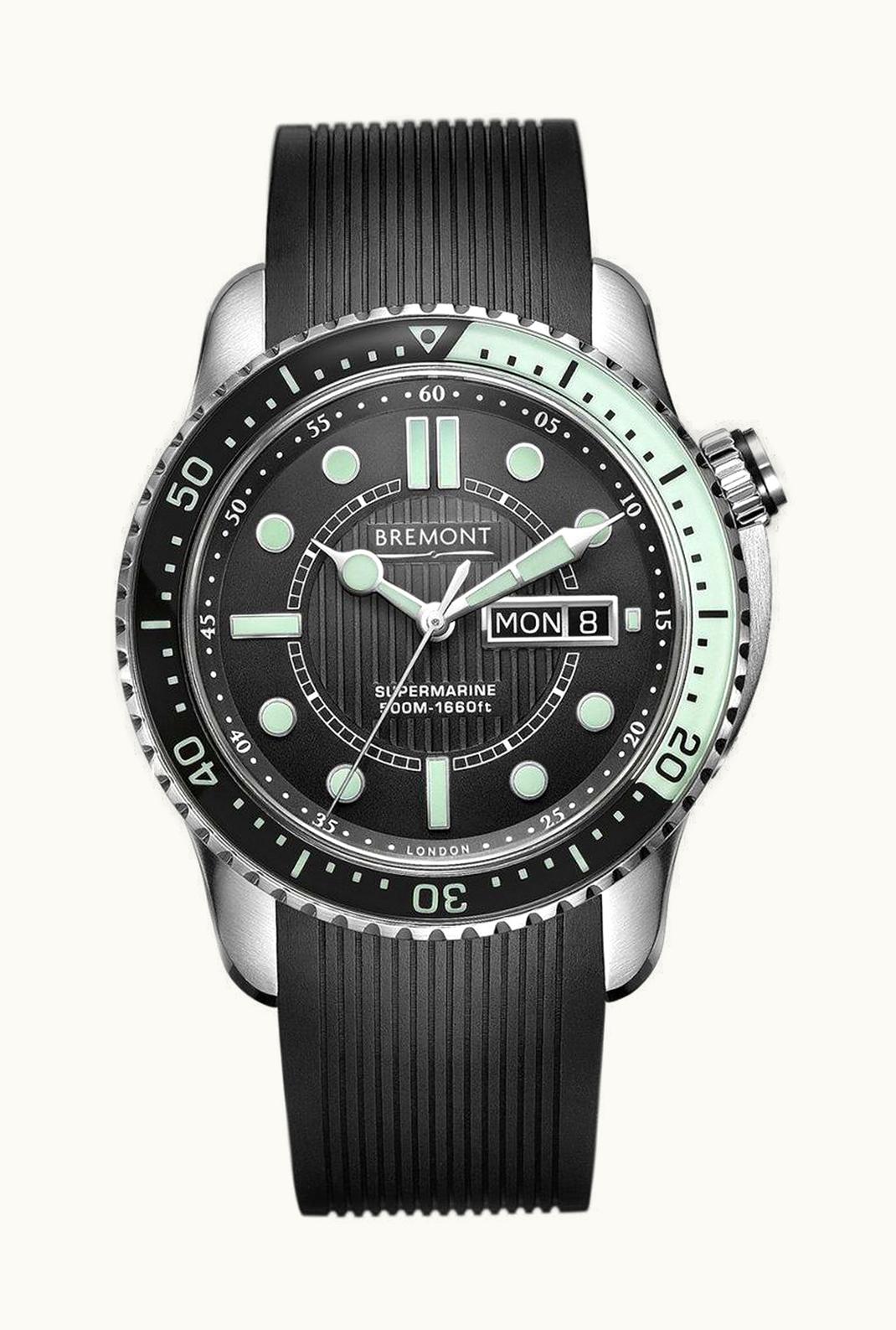 Bremont Supermarine S500 Green Bracelet