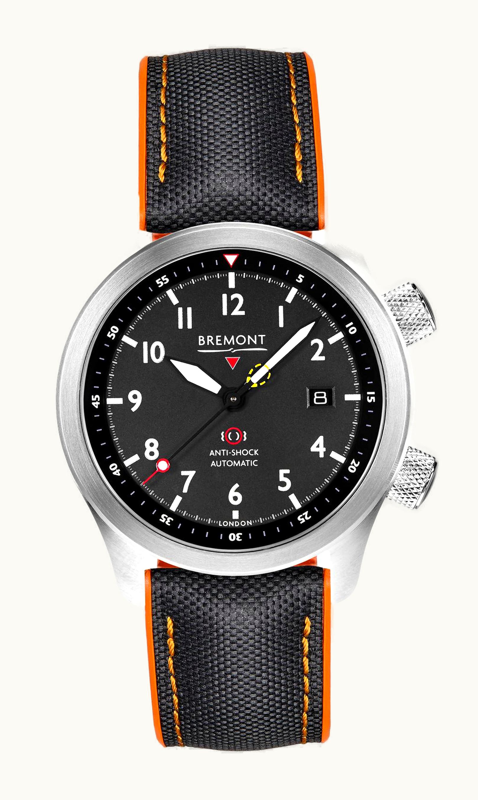 Bremont Supermarine S300 Stainless Steel / Black / Temple Island