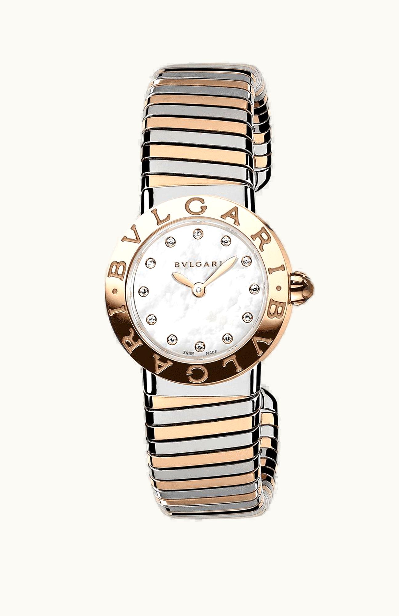 Bulgari Bulgari Solotempo 39 Pink Gold White