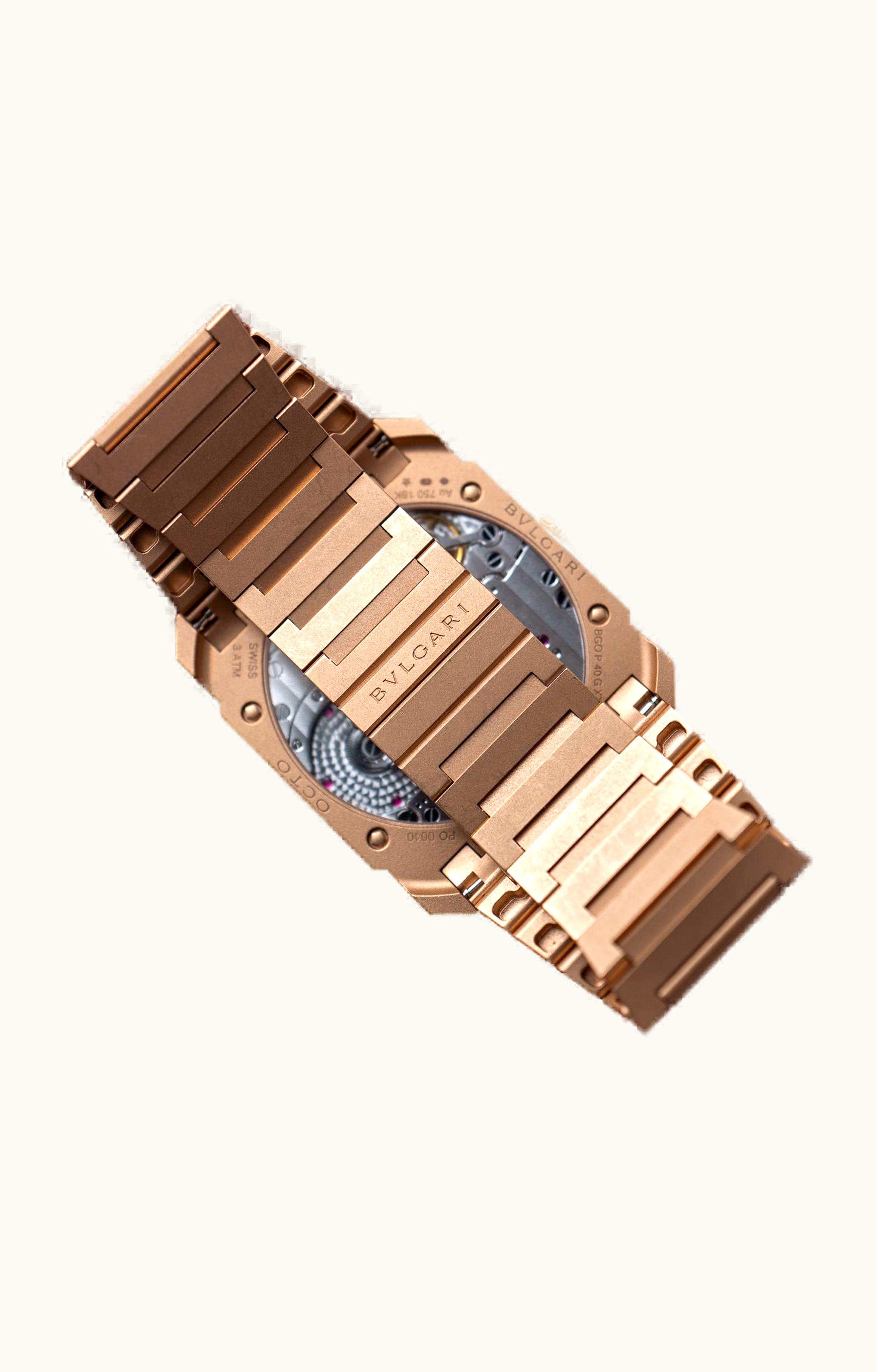Bulgari Octo Finissimo Automatic Titanium / Grey / Bracelet