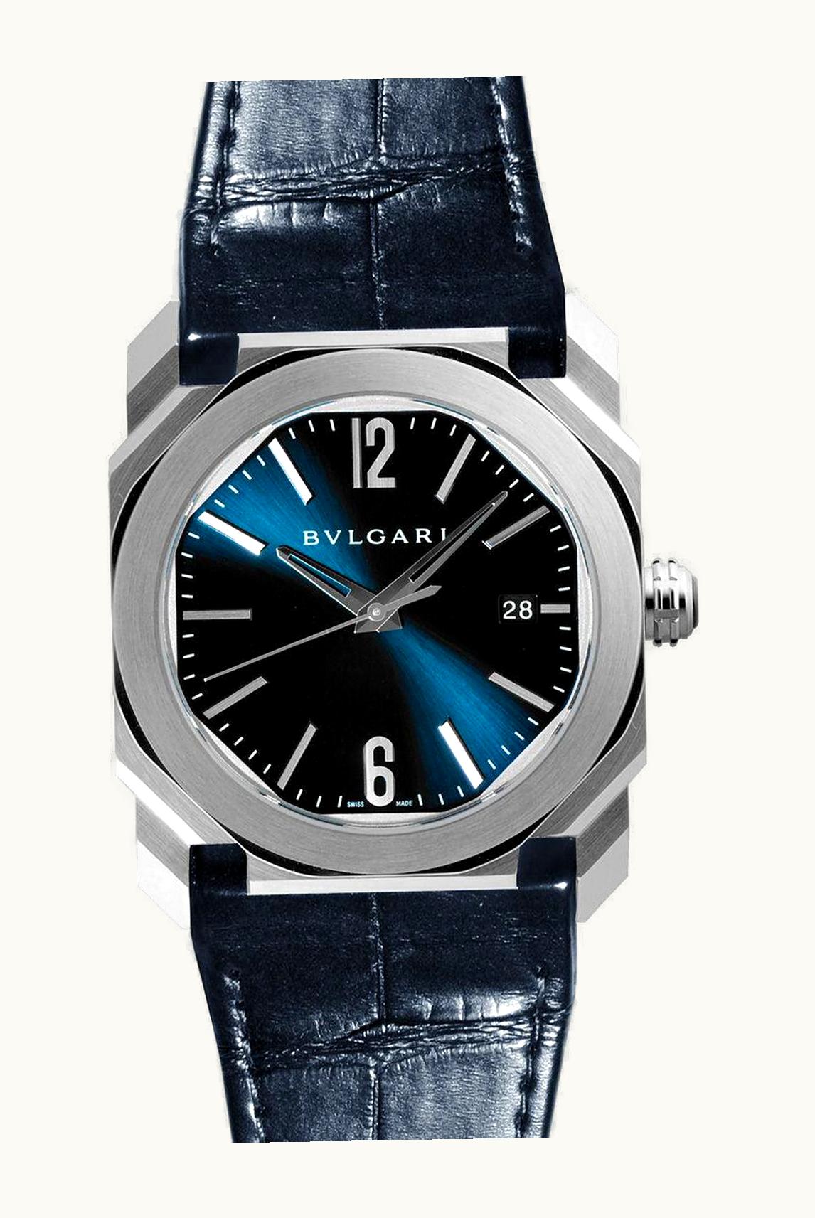 Bulgari Octo Solotempo 38 Blue