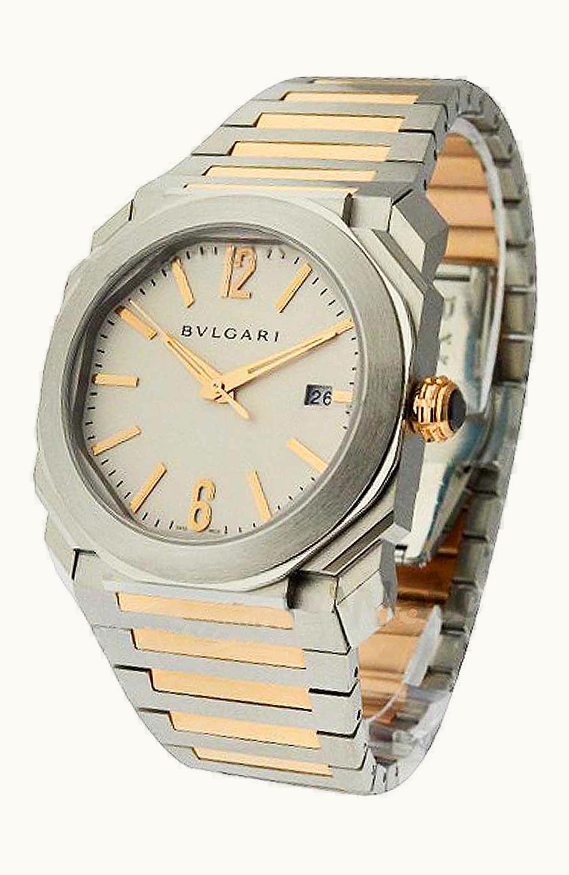 Bulgari Octo Solotempo 38 Two Tone Bracelet