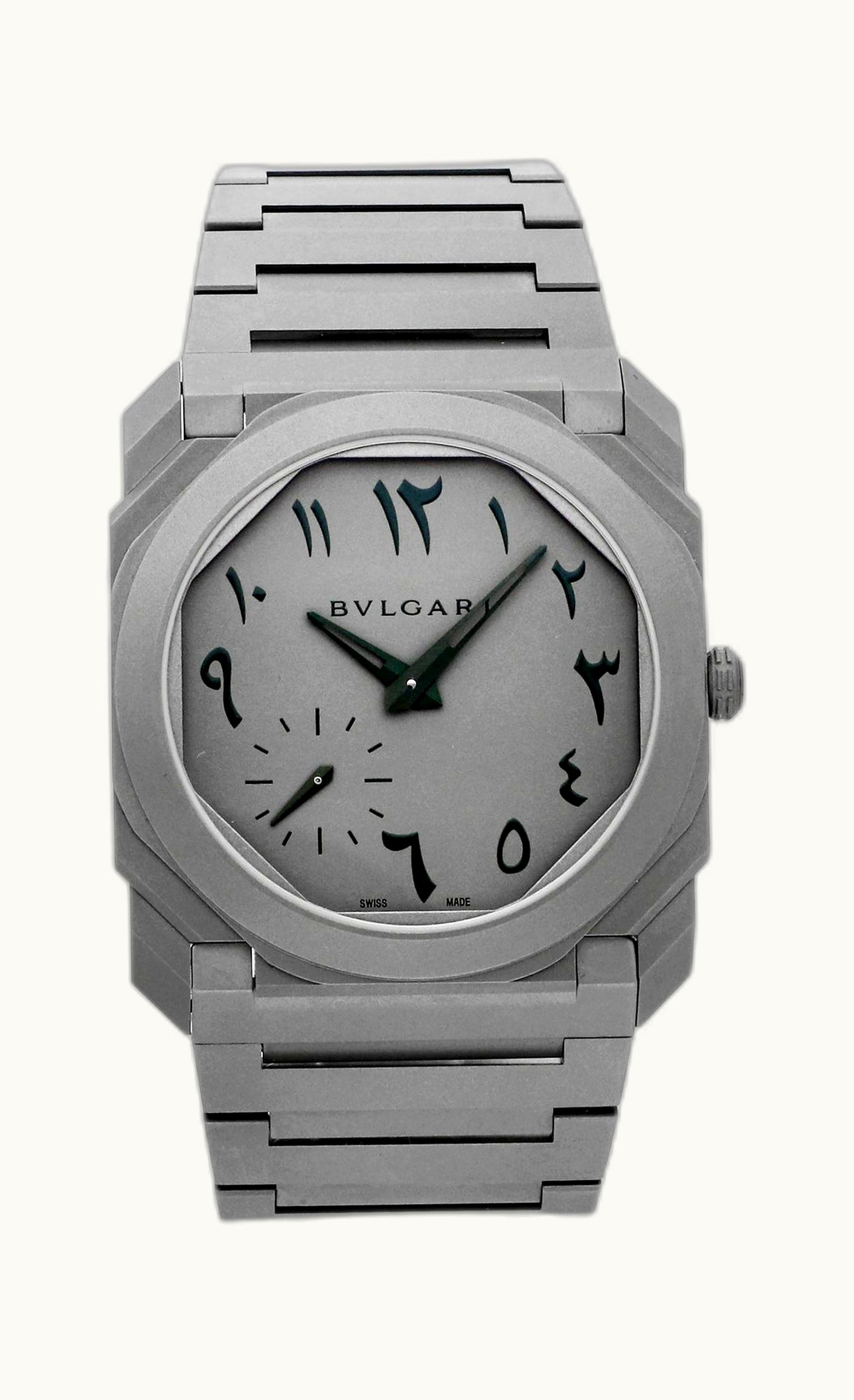 Bulgari Octo Finissimo Automatic Titanium / Grey / Arab Watch Club