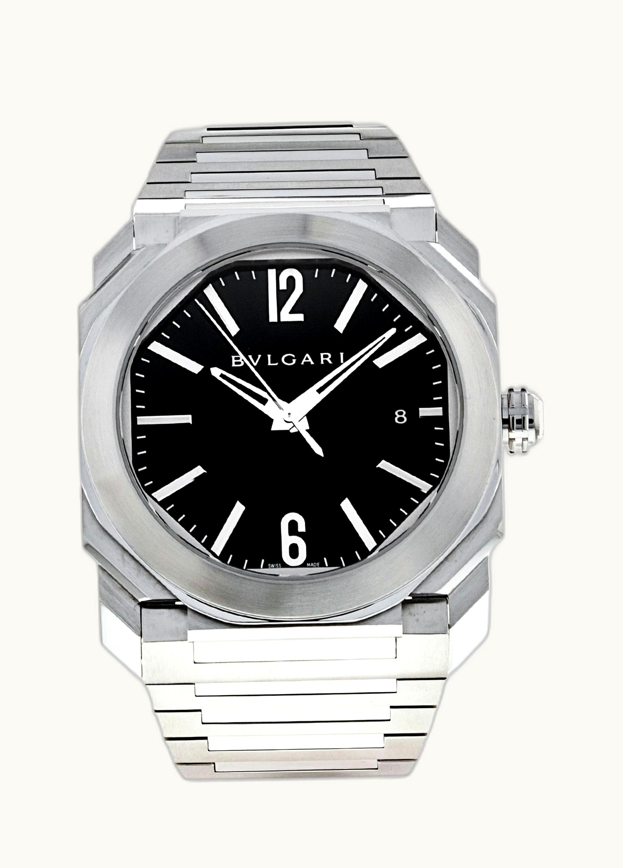 Bulgari Octo Solotempo 41 Black Bracelet