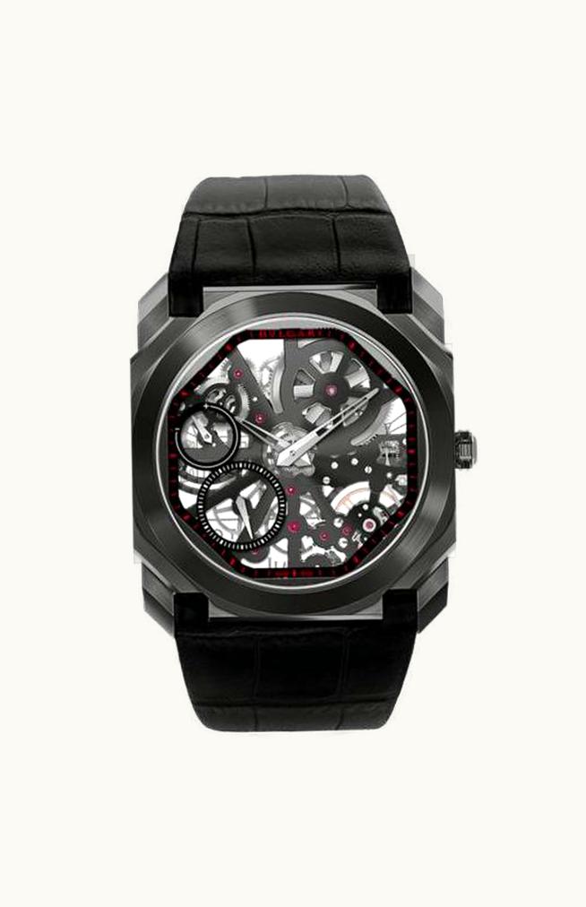 Bulgari Octo Finissimo Skeleton DLC / Alligator