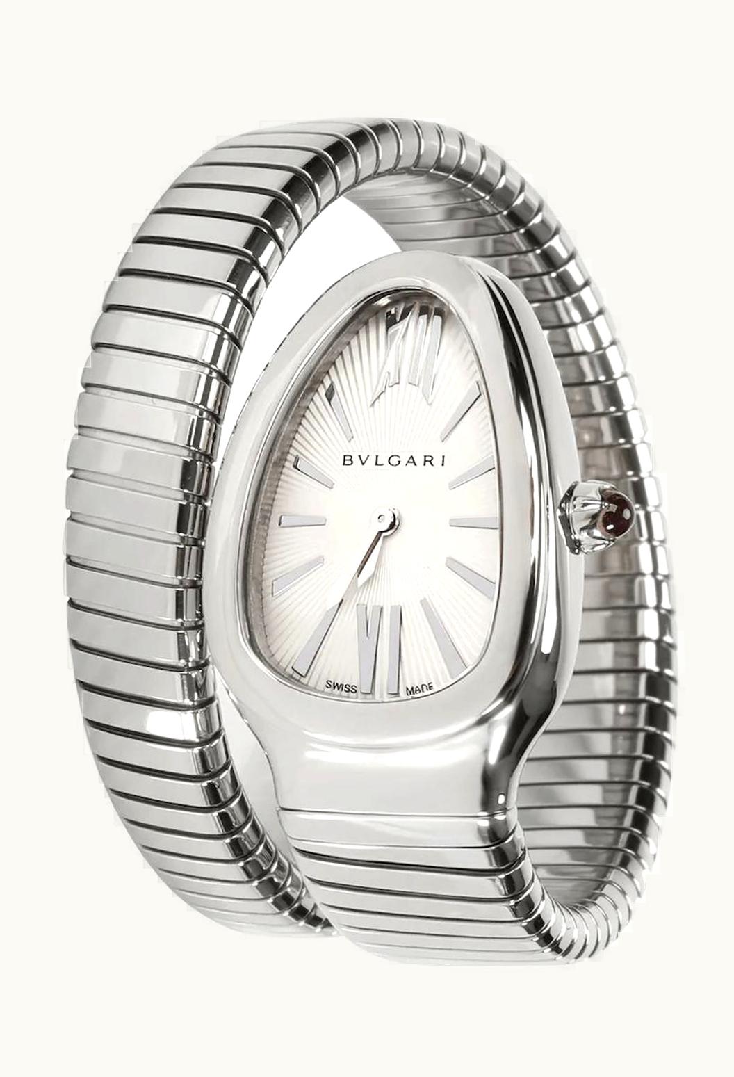 Bulgari Serpenti Tubogas Silver