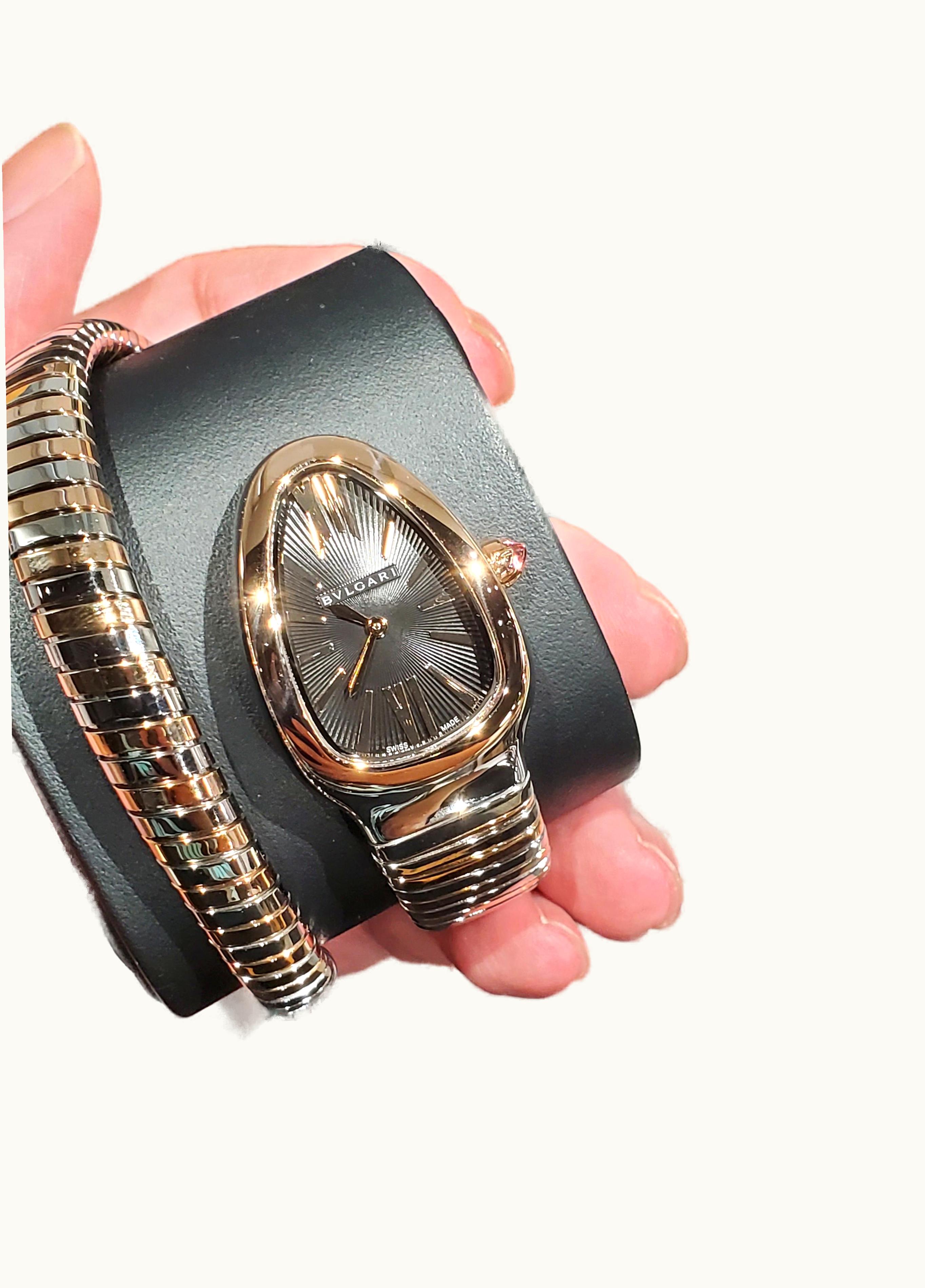 Bulgari Serpenti Tubogas Two Tone Black