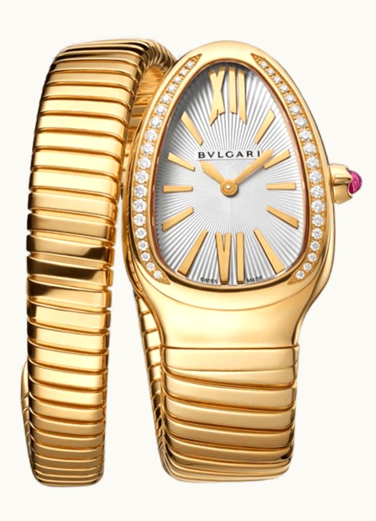Bulgari Serpenti Tubogas Yellow Gold Diamond