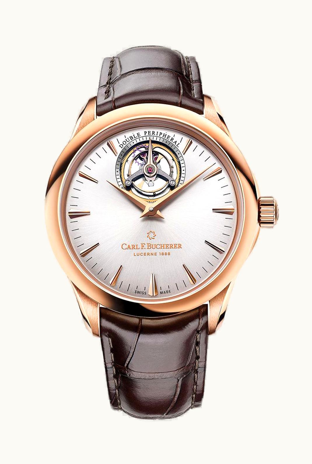 Carl F. Bucherer Manero DoublePeripheral  Rose Gold / Silver