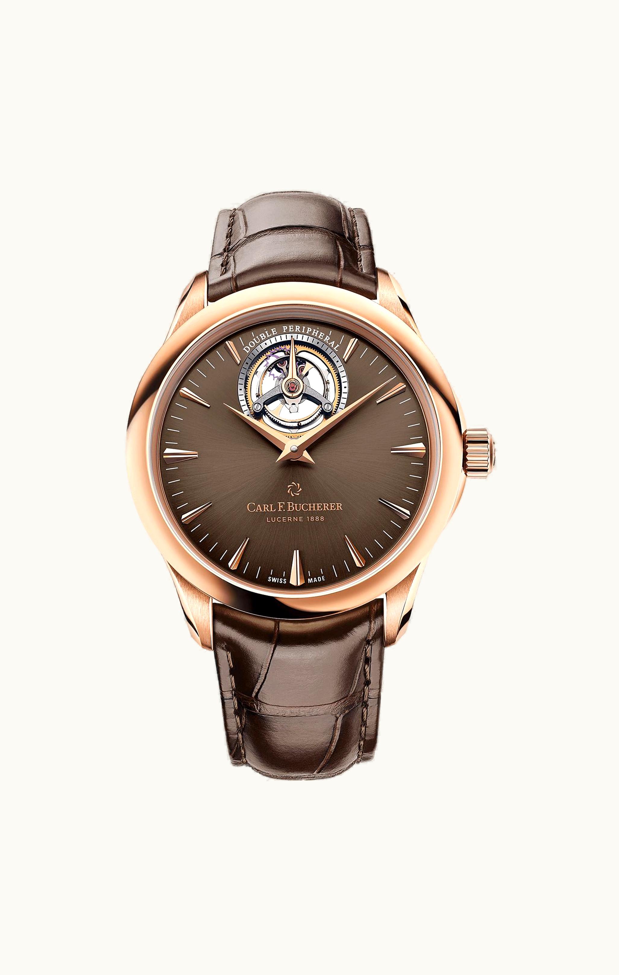 Carl F. Bucherer Manero DoublePeripheral  White Gold / Grey