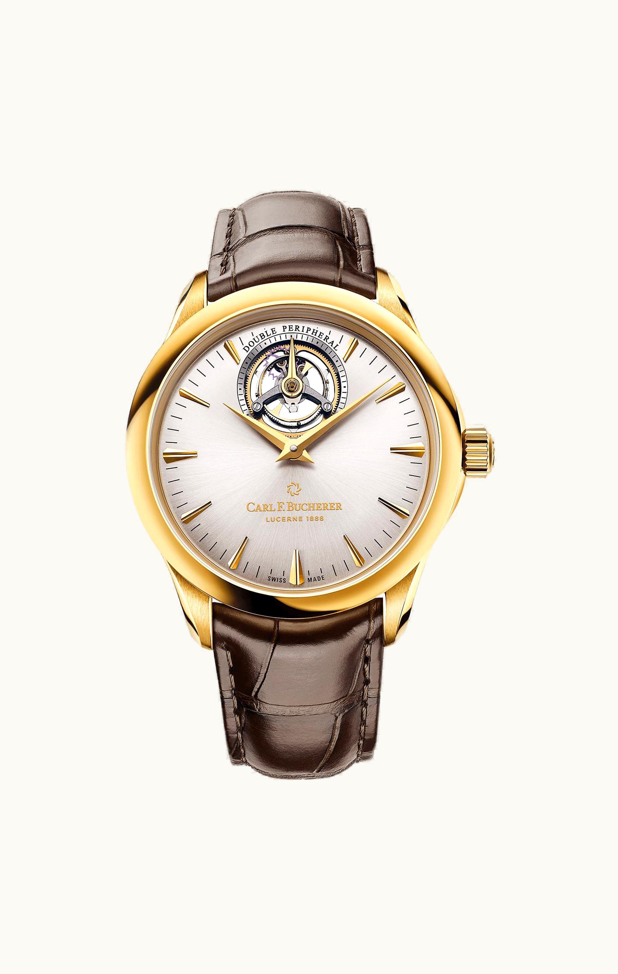 Carl F. Bucherer Manero DoublePeripheral  Yellow Gold / Silver