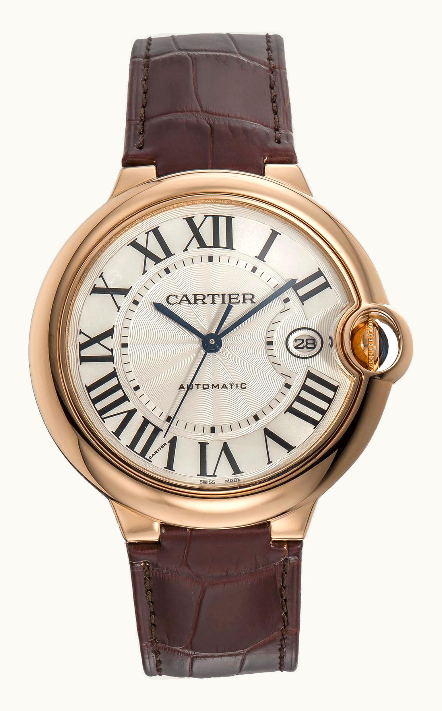 Cartier Ballon Blue de Cartier 42 Automatic Pink Gold / Silver