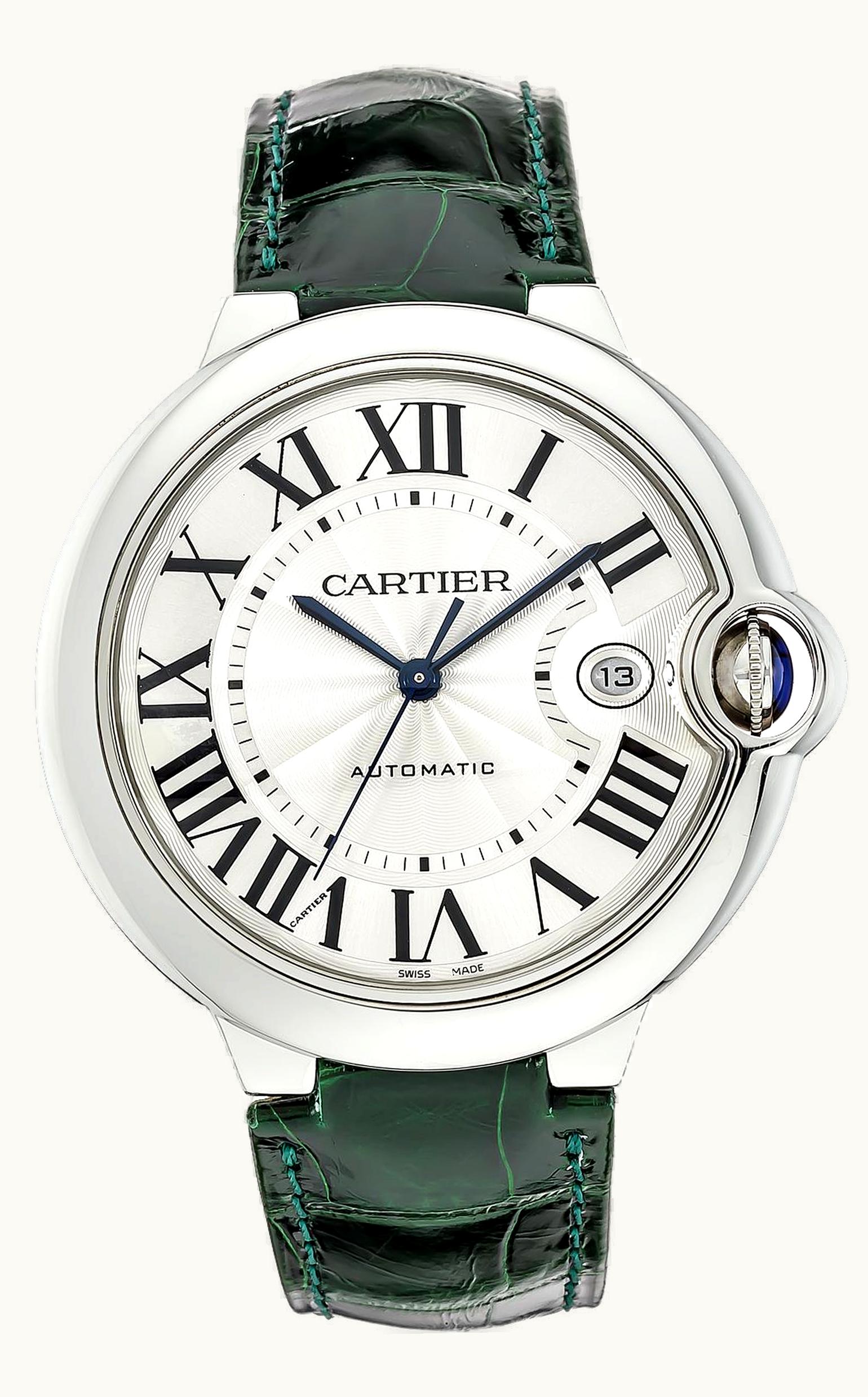 Cartier Ballon Blue de Cartier 42 Automatic Stainless Steel / Silver