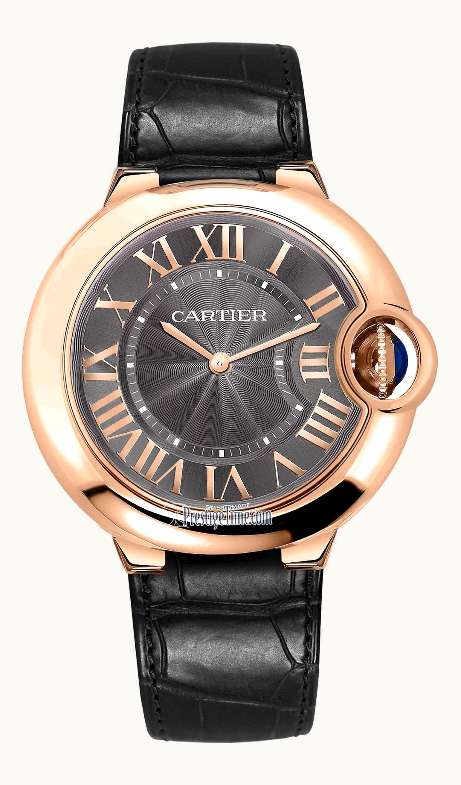Cartier Ballon Blue de Cartier 40 Extra Flat Pink Gold / Grey