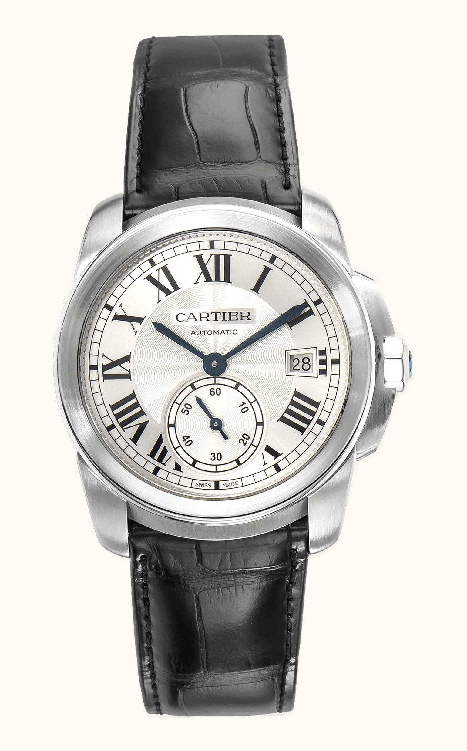 Cartier Calibre de Cartier 38 Stainless Steel / Silver
