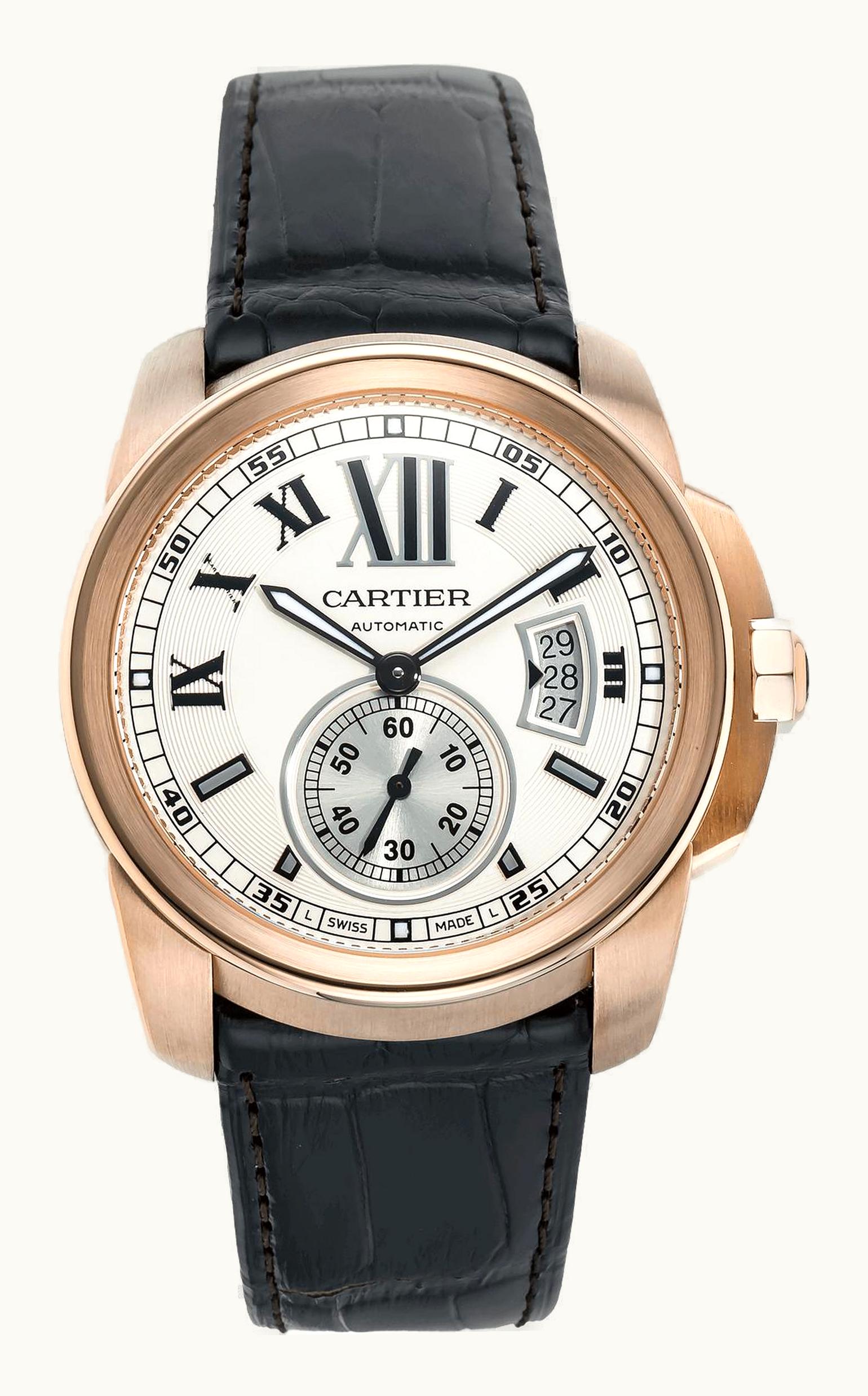 Cartier Calibre de Cartier 42 Pink Gold / Silver
