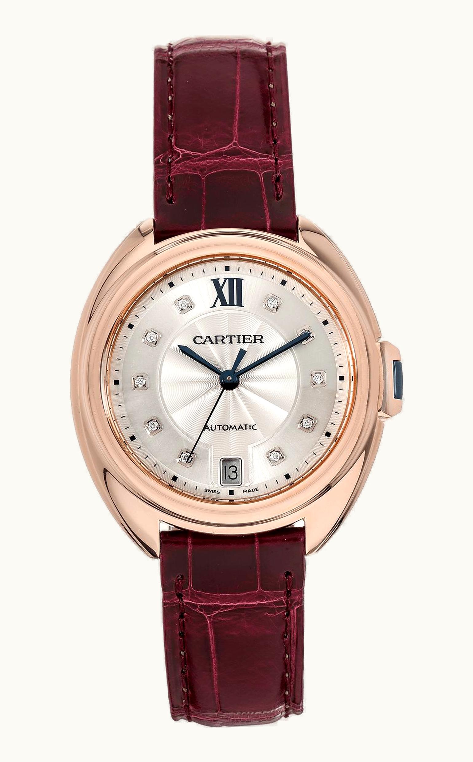 Cartier Clé de Cartier 35 Pink Gold / Diamond / Purple
