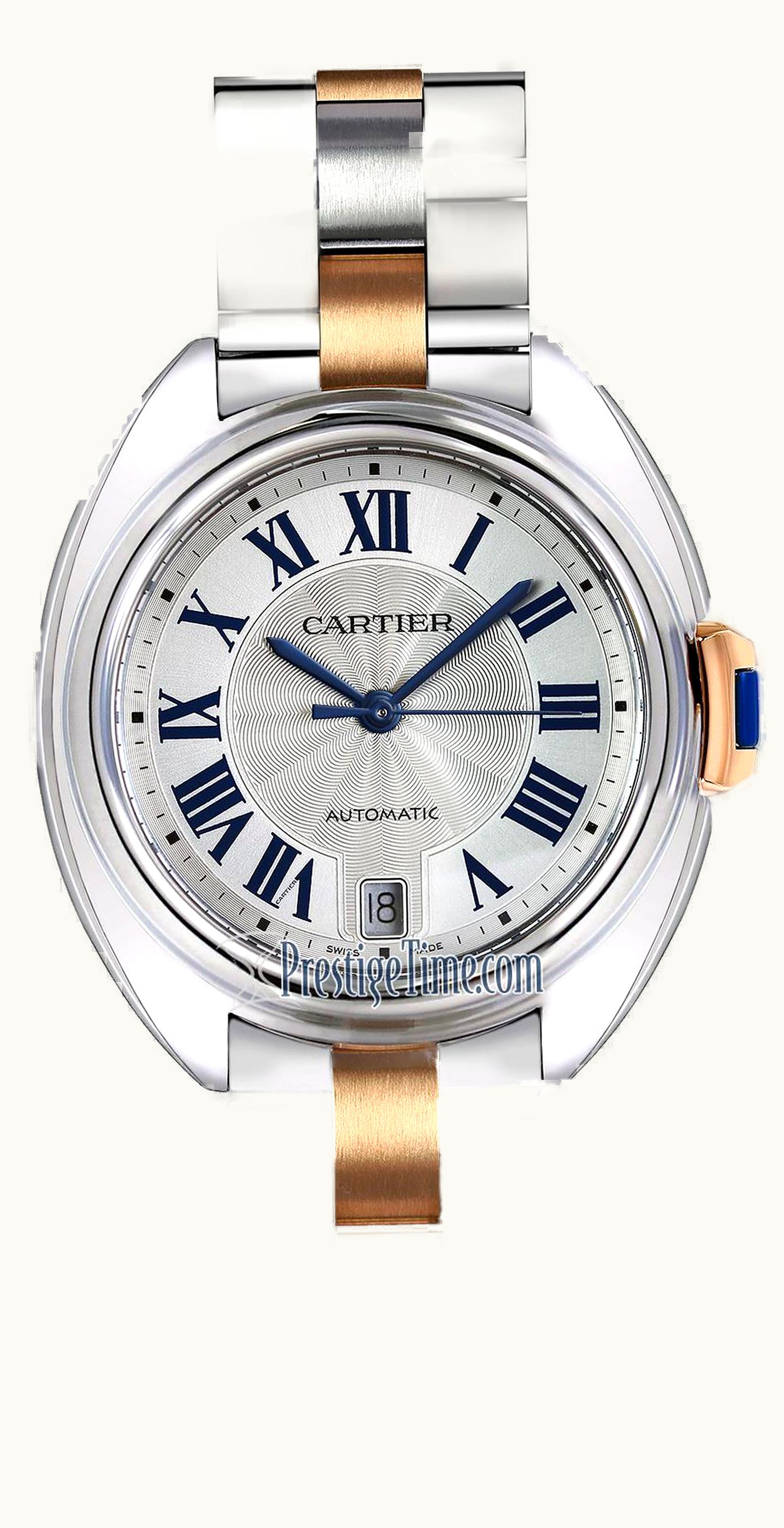 Cartier Clé de Cartier 35 Stainless Steel /Pink Gold / Silver / Bracelet