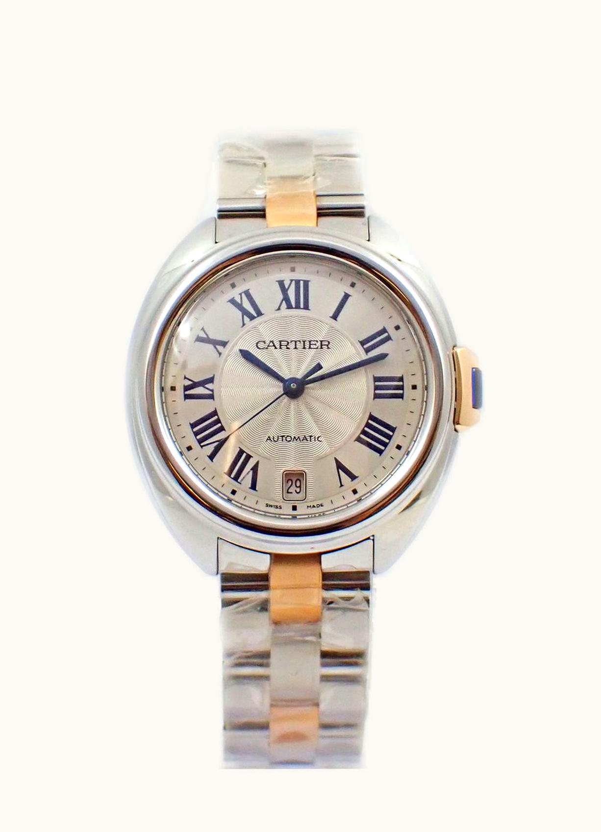 Cartier Clé de Cartier 40 Stainless Steel /Pink Gold / Silver / Bracelet