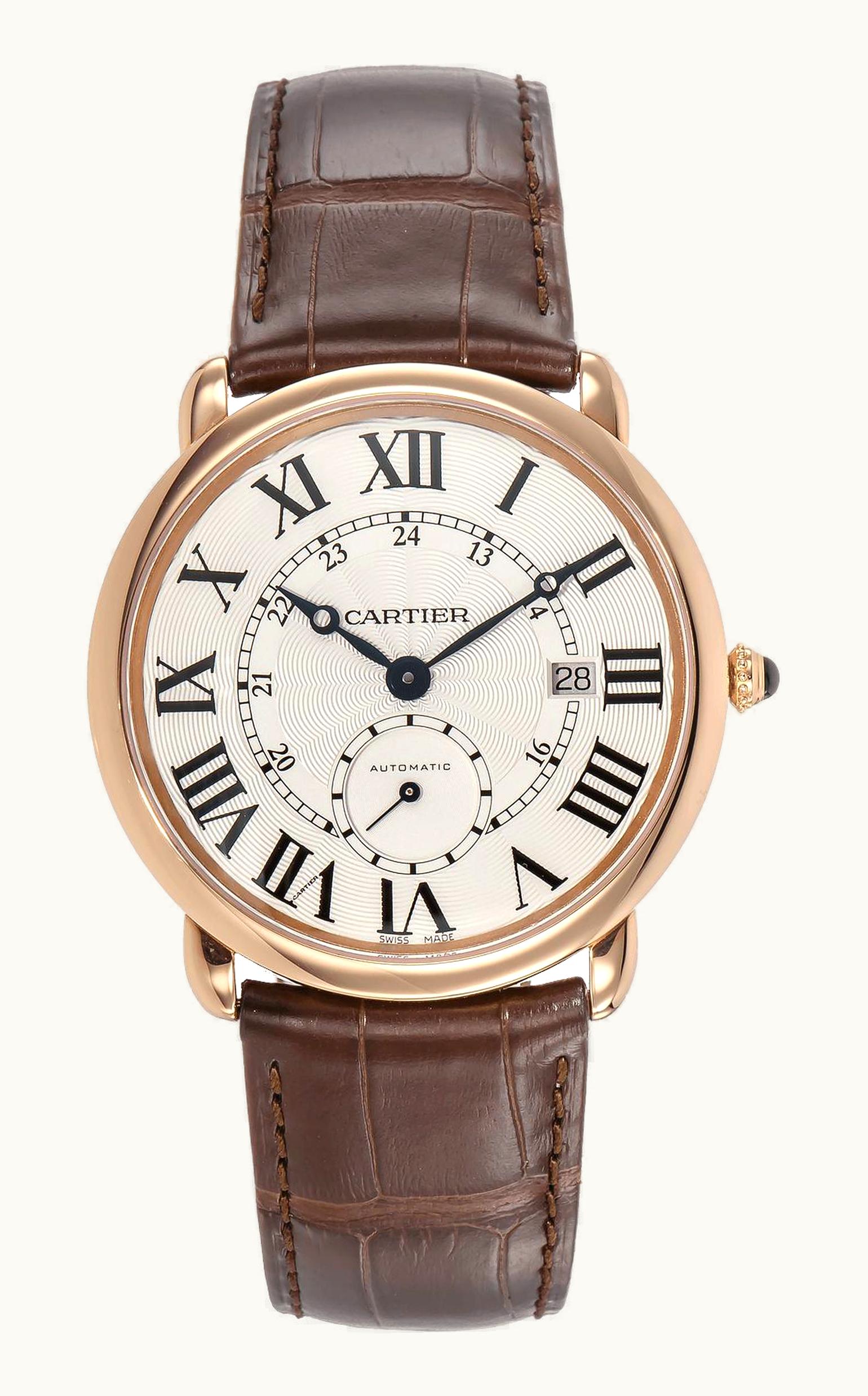 Cartier Ronde Louis Cartier Pink Gold / Silver