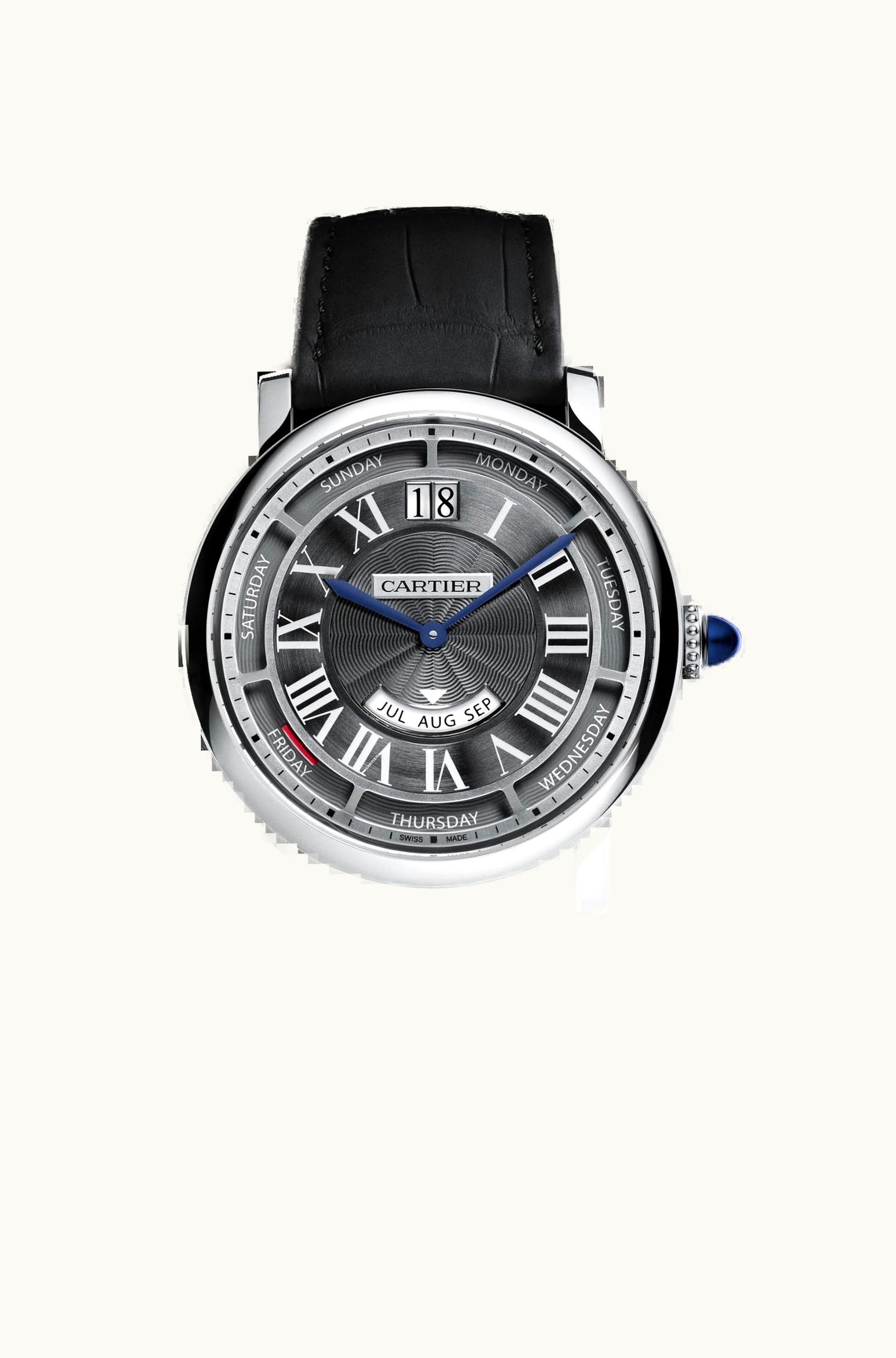 Cartier Rotonde de Cartier 45 Annual Calendar White Gold / Silver