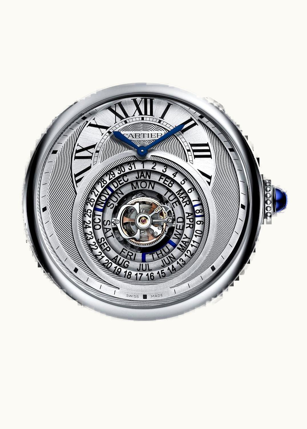 Cartier Rotonde de Cartier Perpetual Calendar White Gold / Silver