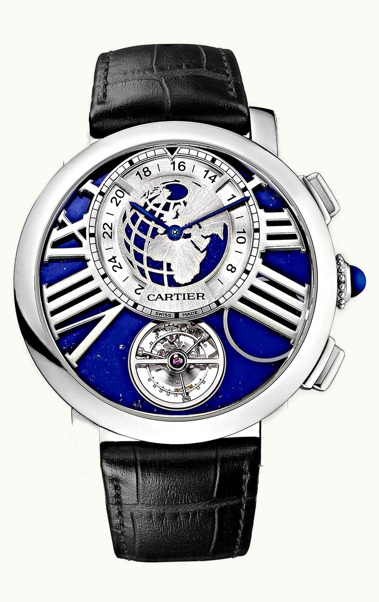 Cartier Rotonde de Cartier Earth and Moon Platinum