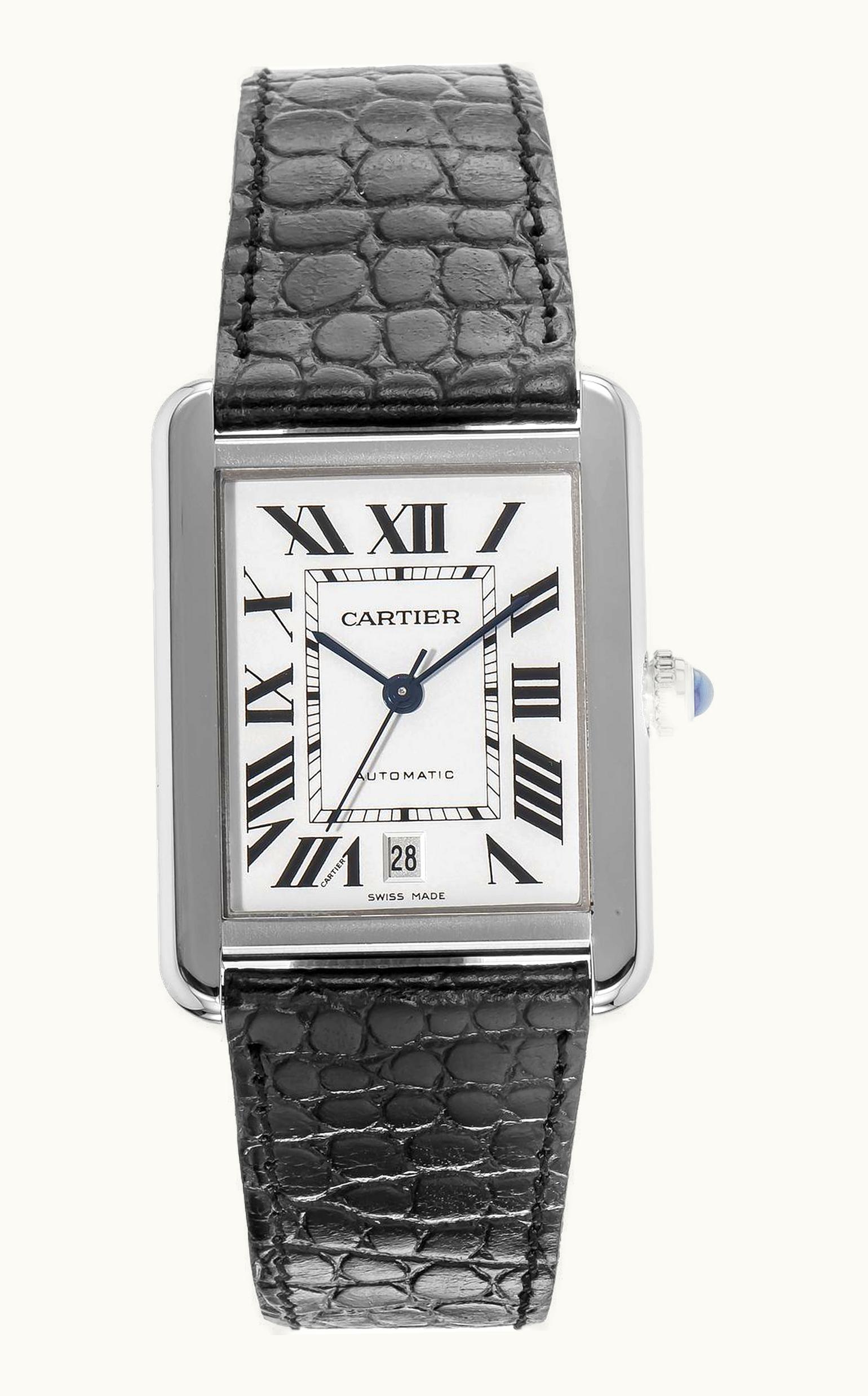 Cartier Tank Solo Automatic Stainless Steel / Silver