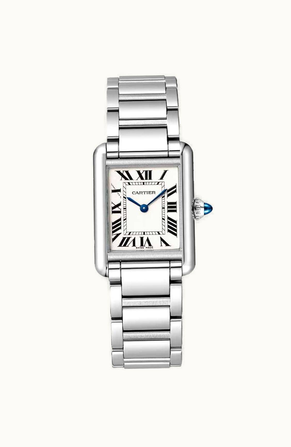 Cartier Tank Must Small Quartz Stainless Steel / Silver / Bracelet